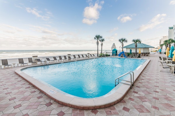 Oceanfront Top-Floor Studio | Pools, Gym, & Walk to Daytona Boardwalk
