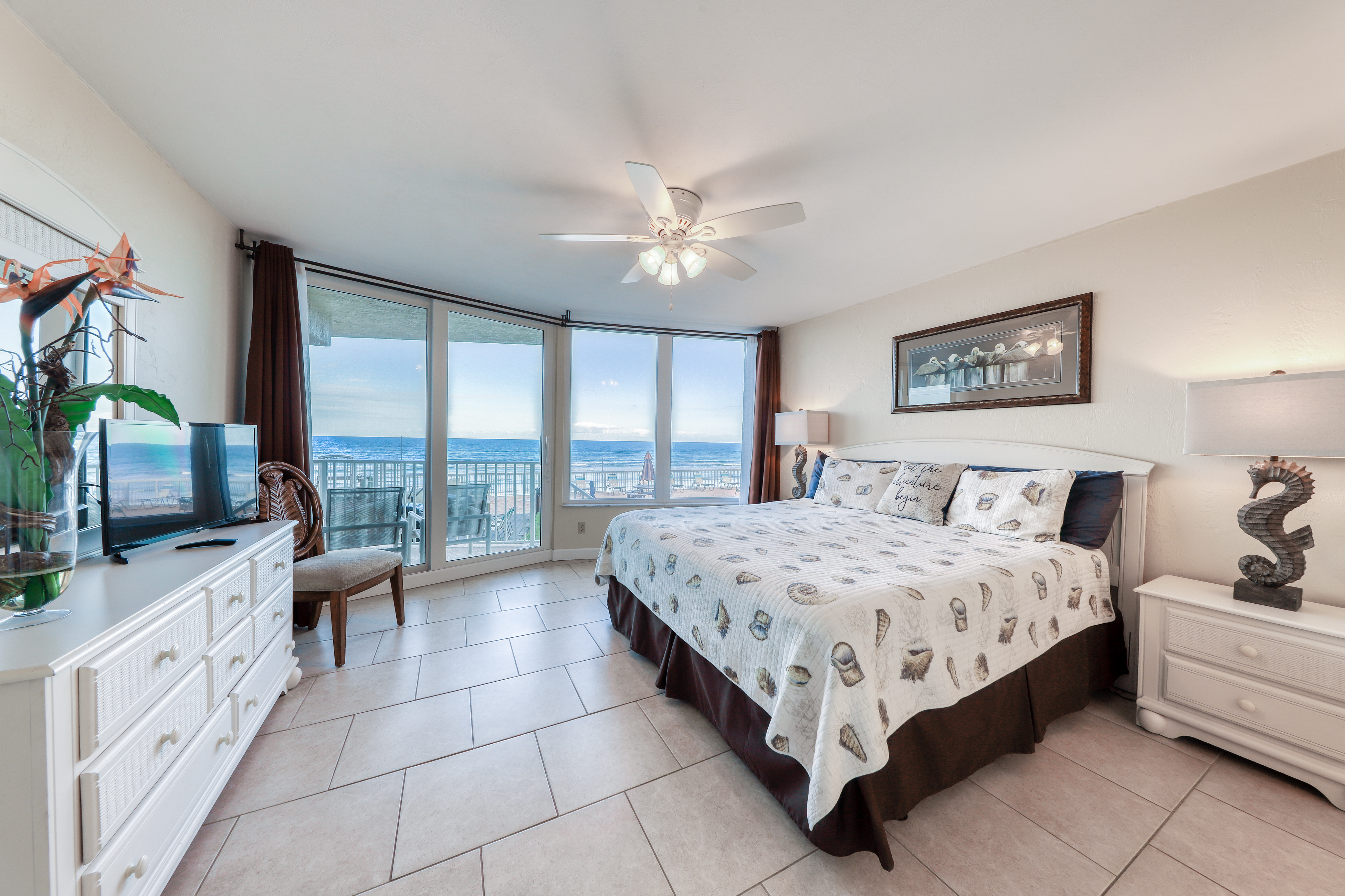 Ground-Floor Oceanfront Condo with Patio, Pool & Dog-Friendly Beach Access