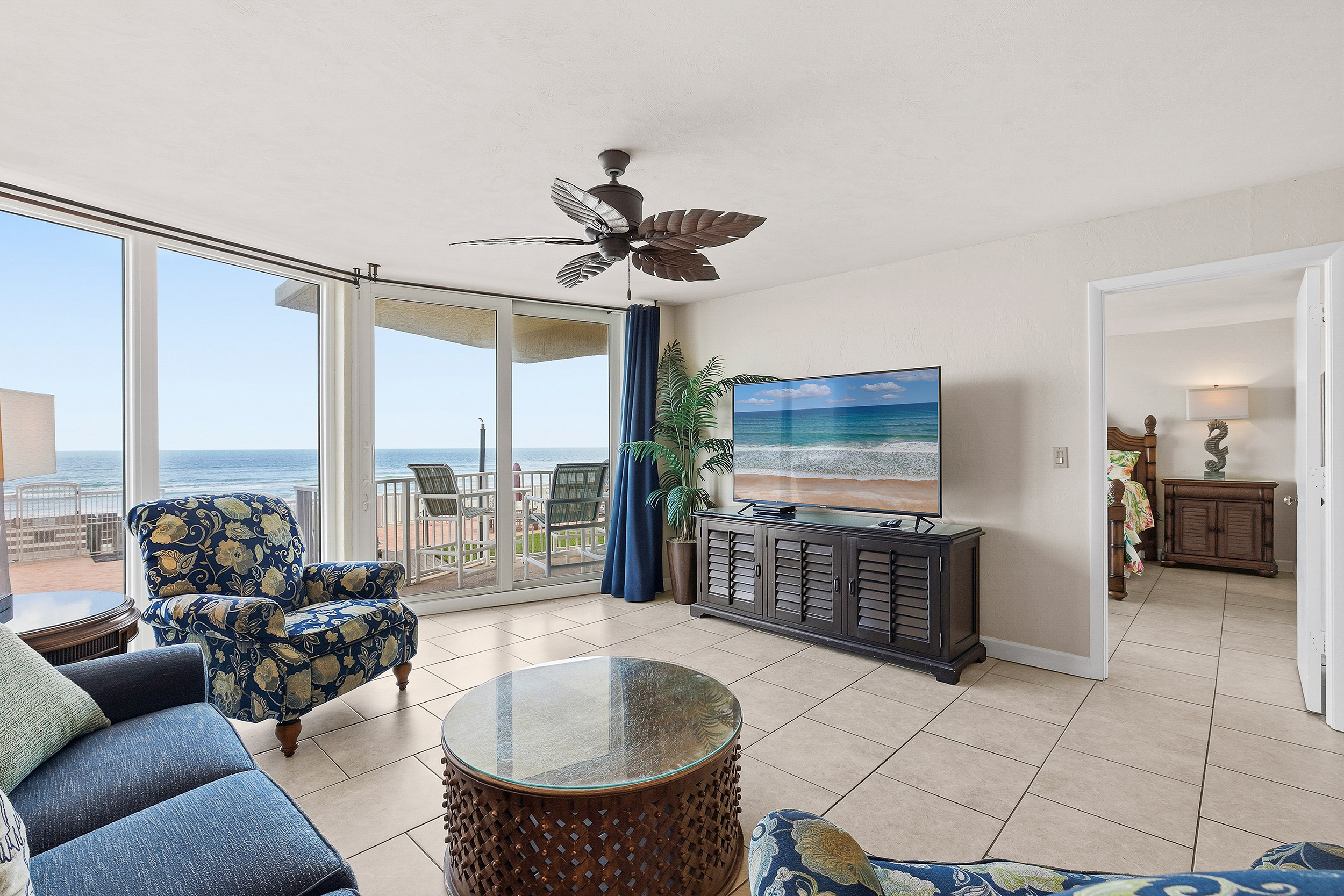 Ground-Floor Oceanfront Condo with Patio, Pool & Dog-Friendly Beach Access