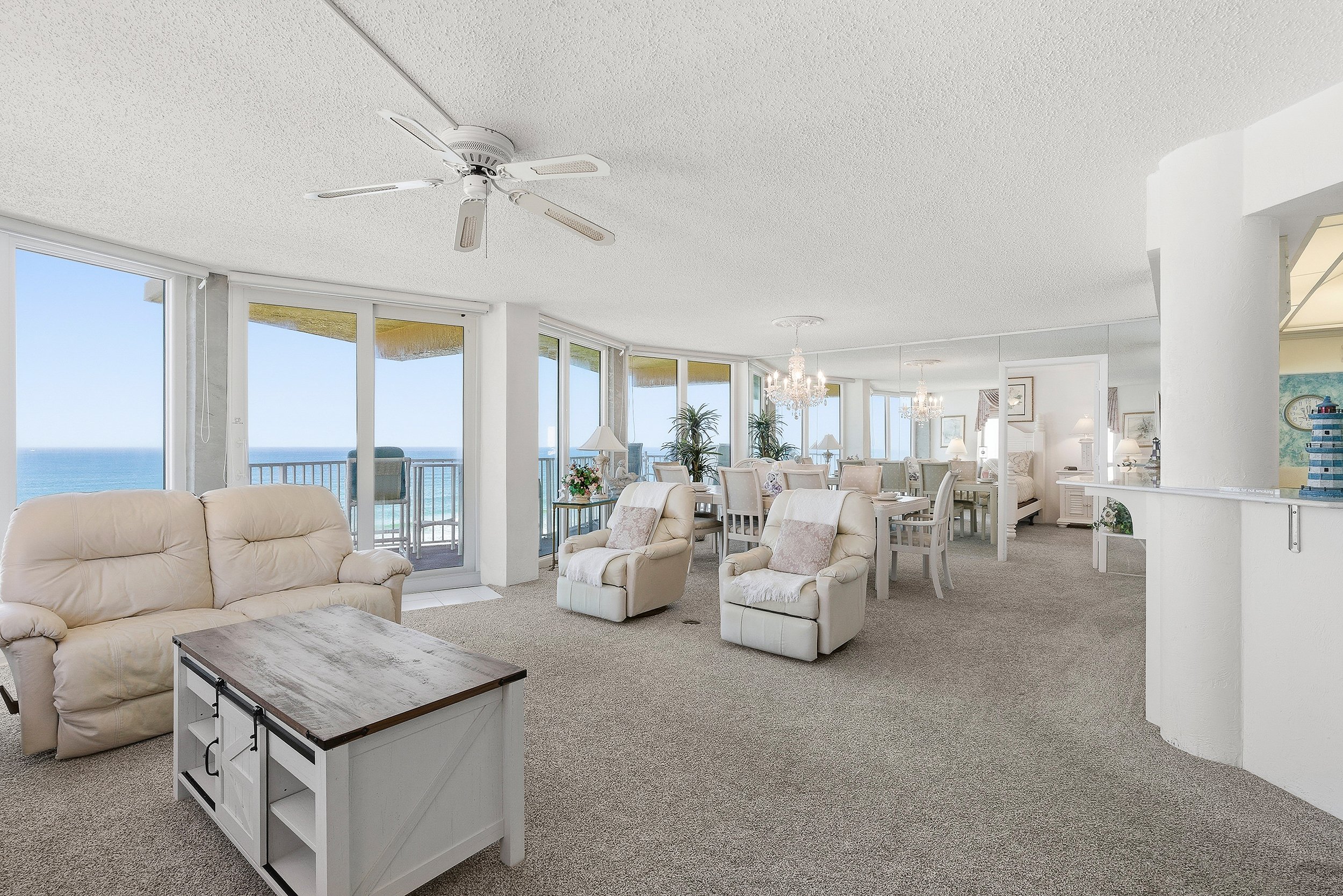 Elegant Oceanfront Condo w/ Balcony, Pool & Steps to Beach