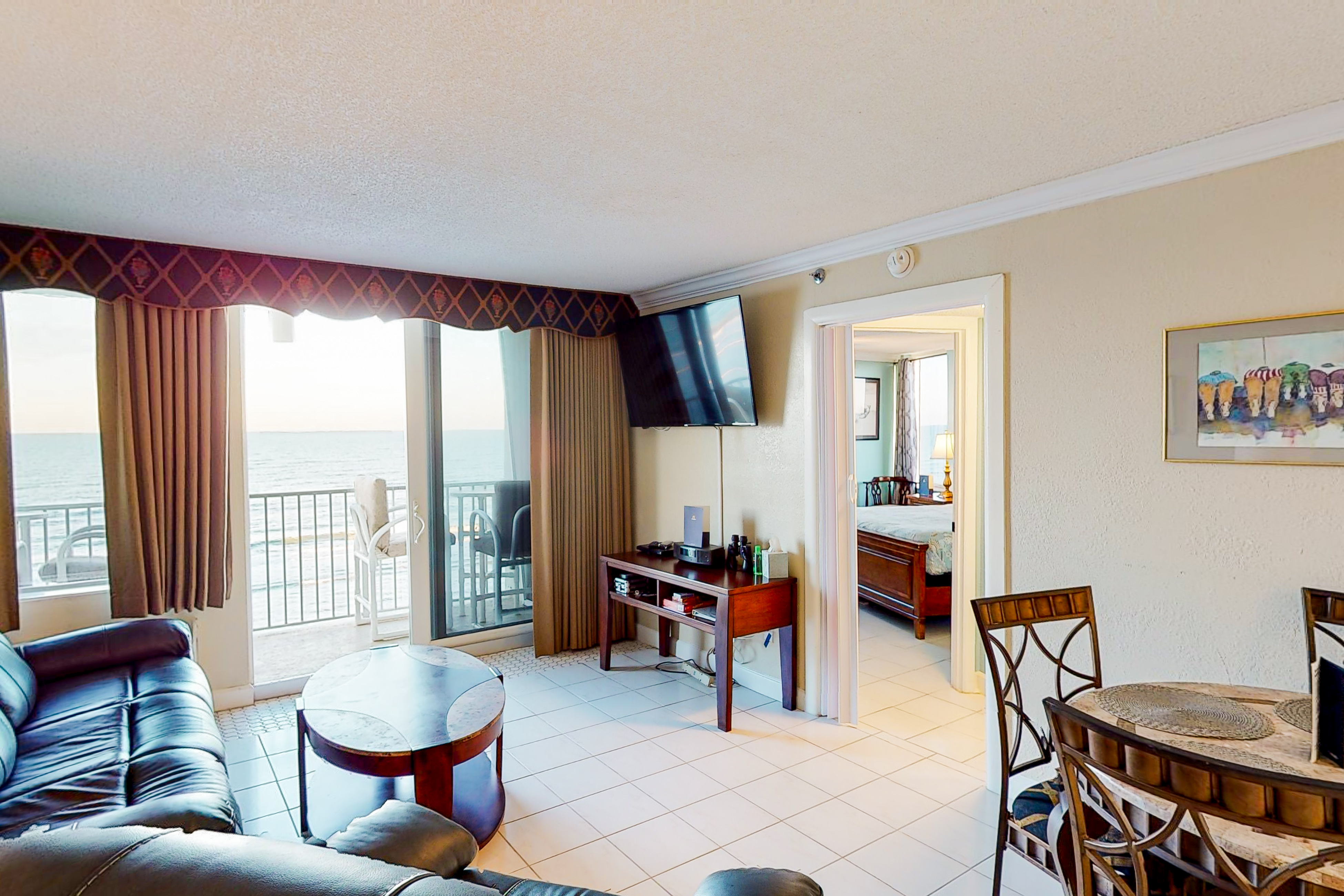 Oceanfront Escape with Pool, Balcony & Direct Beach Access