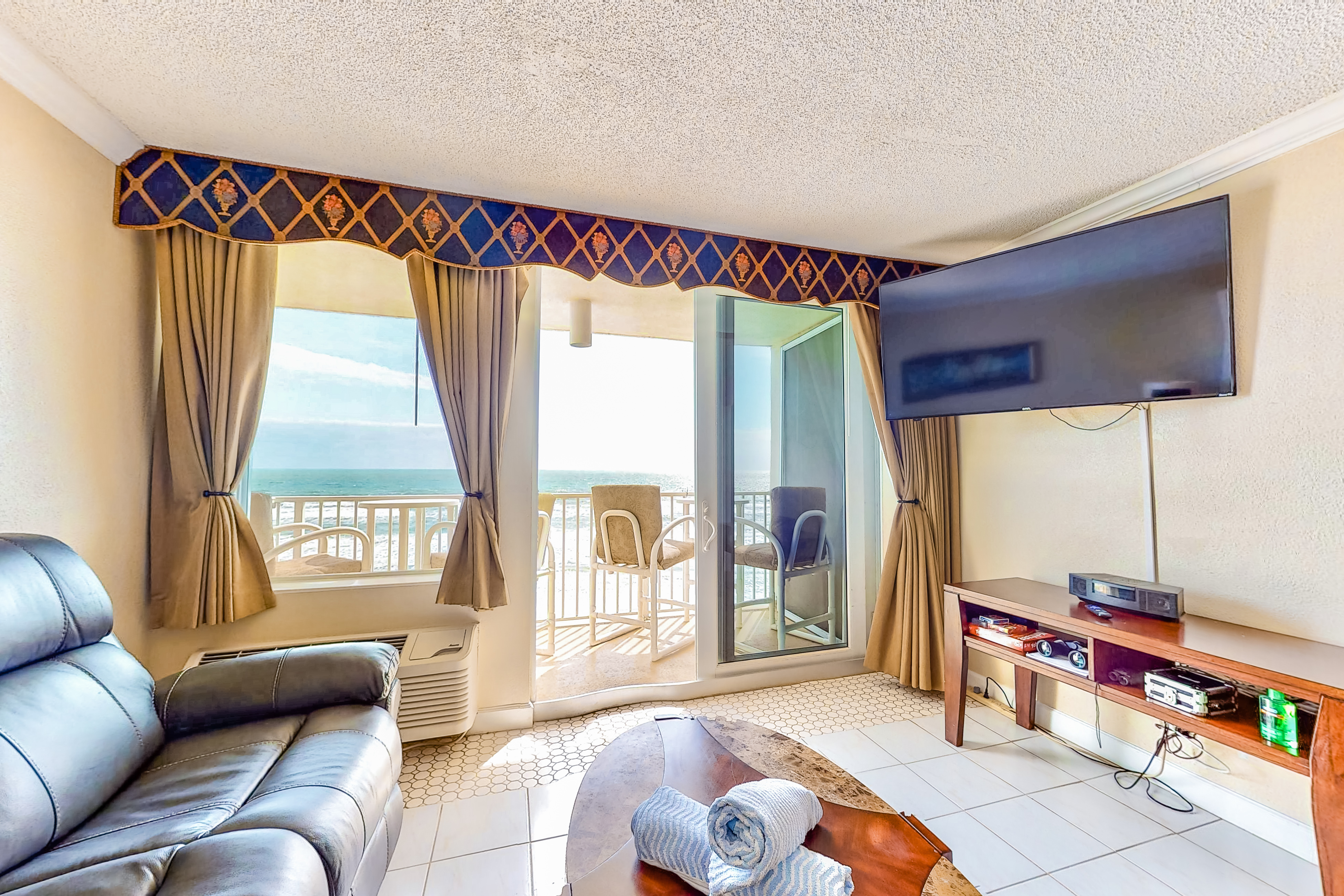 Oceanfront Escape with Pool, Balcony & Direct Beach Access