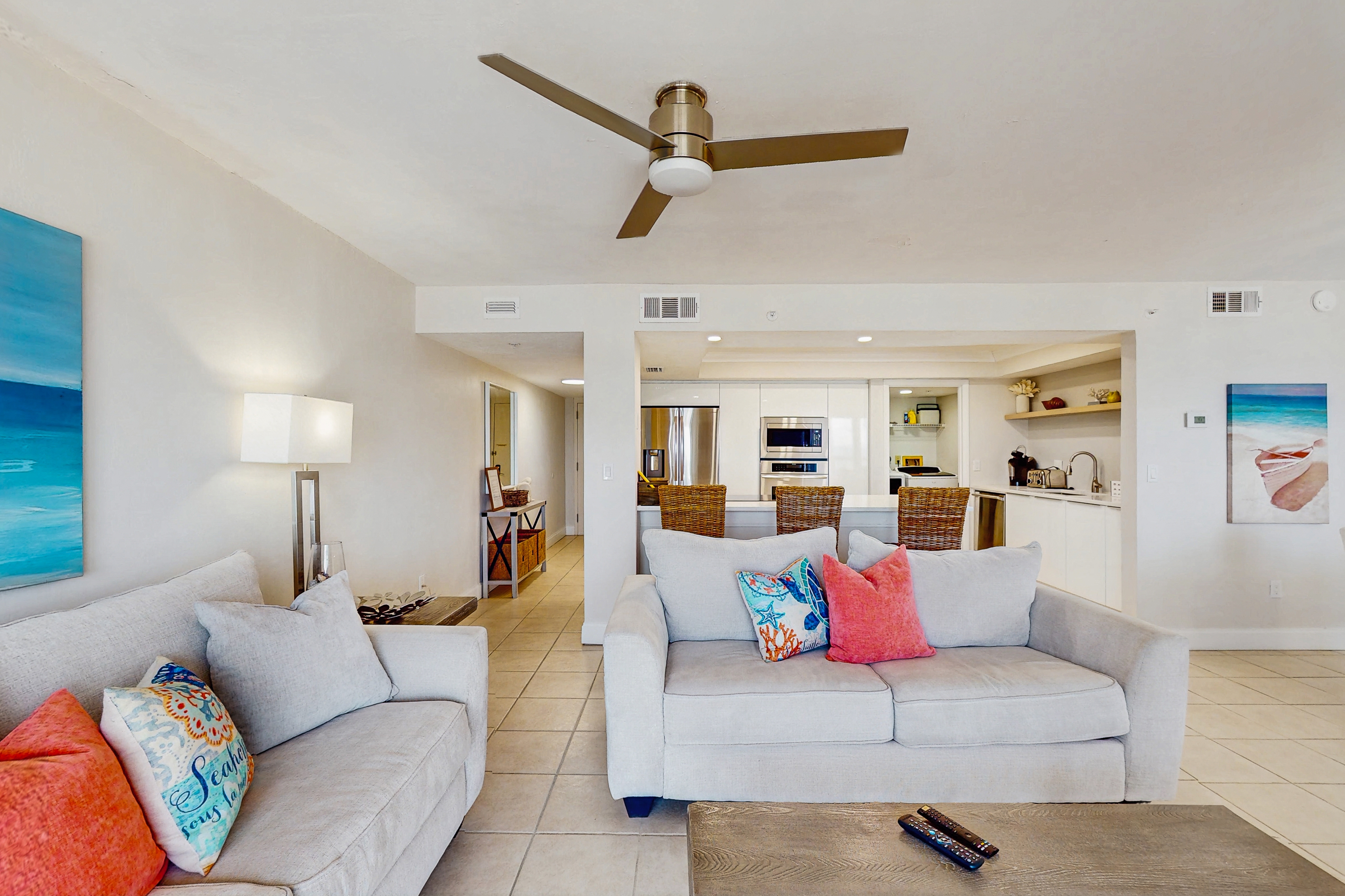 Oceanfront Condo w/ Balcony, Pool, & Beach Access – Modern Comforts