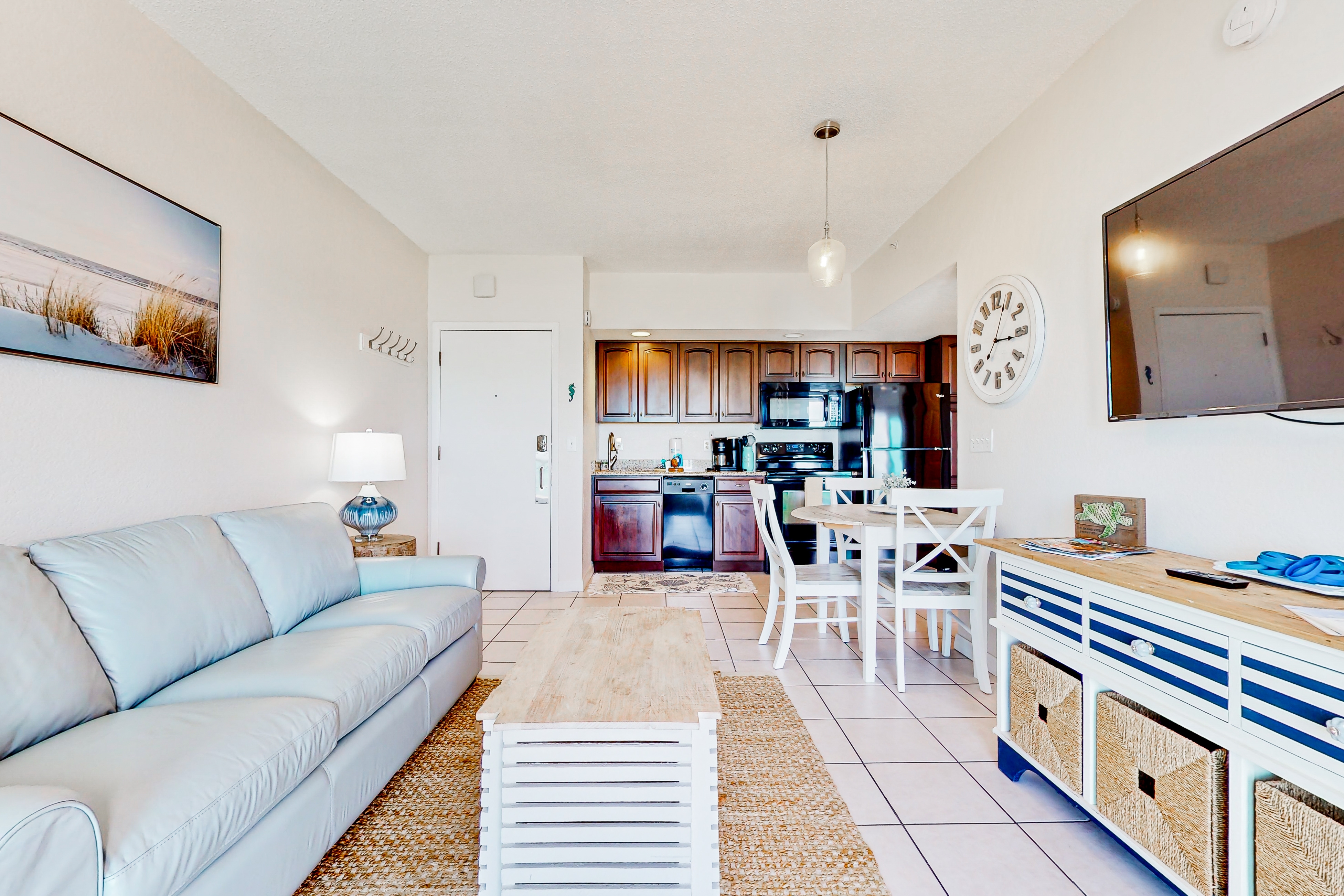 Relaxing Oceanfront Escape with Balcony Views + Steps to Flagler