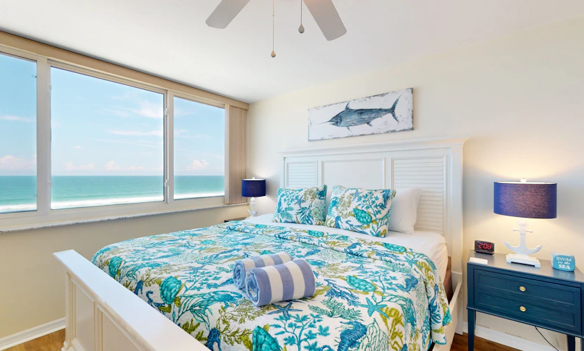 Oceanfront Serenity | Balcony Views + Pool | Peaceful Ponce Inlet Condo
