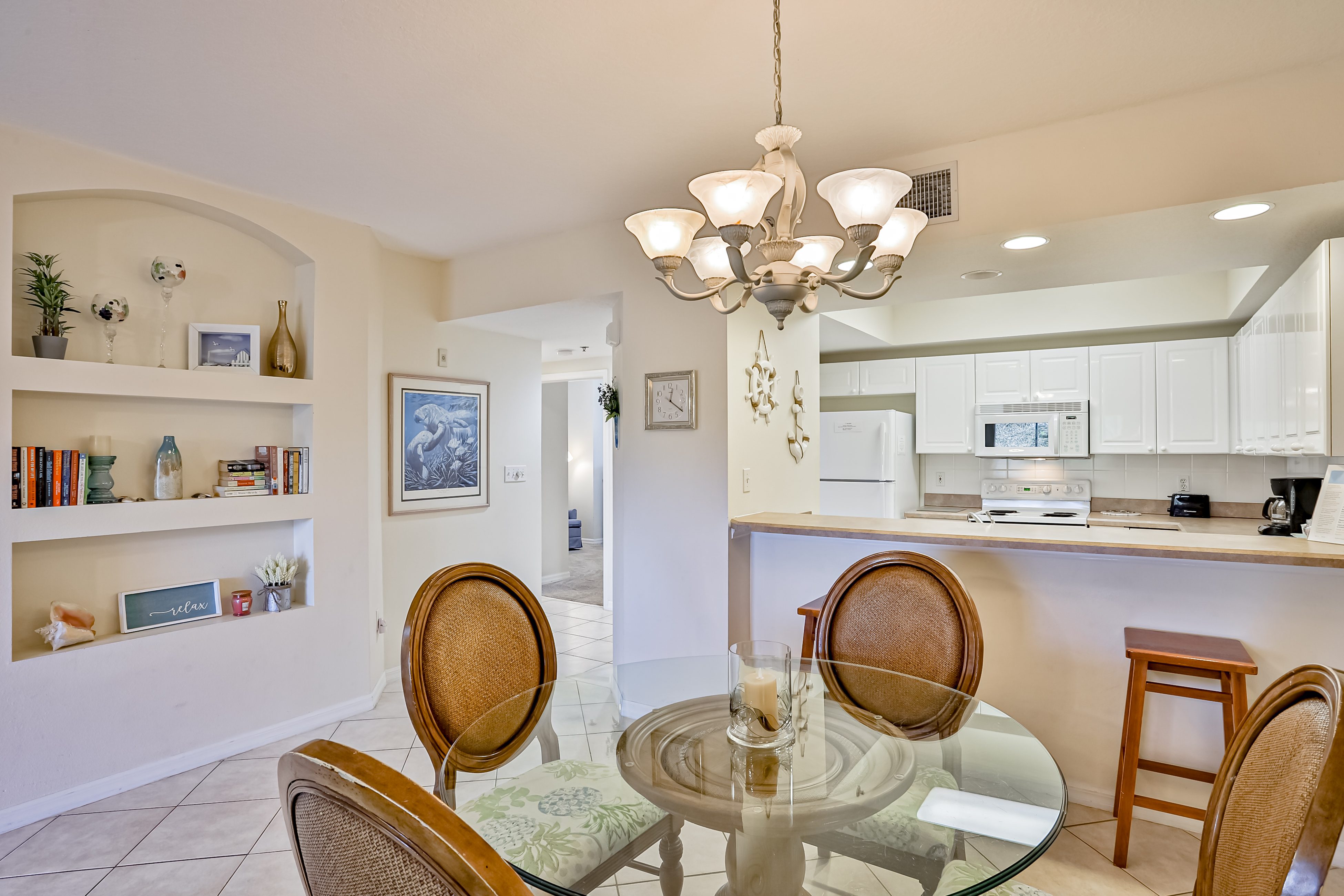 Dog-Friendly Condo w/ Pool, Trails & Balcony Across from Beach