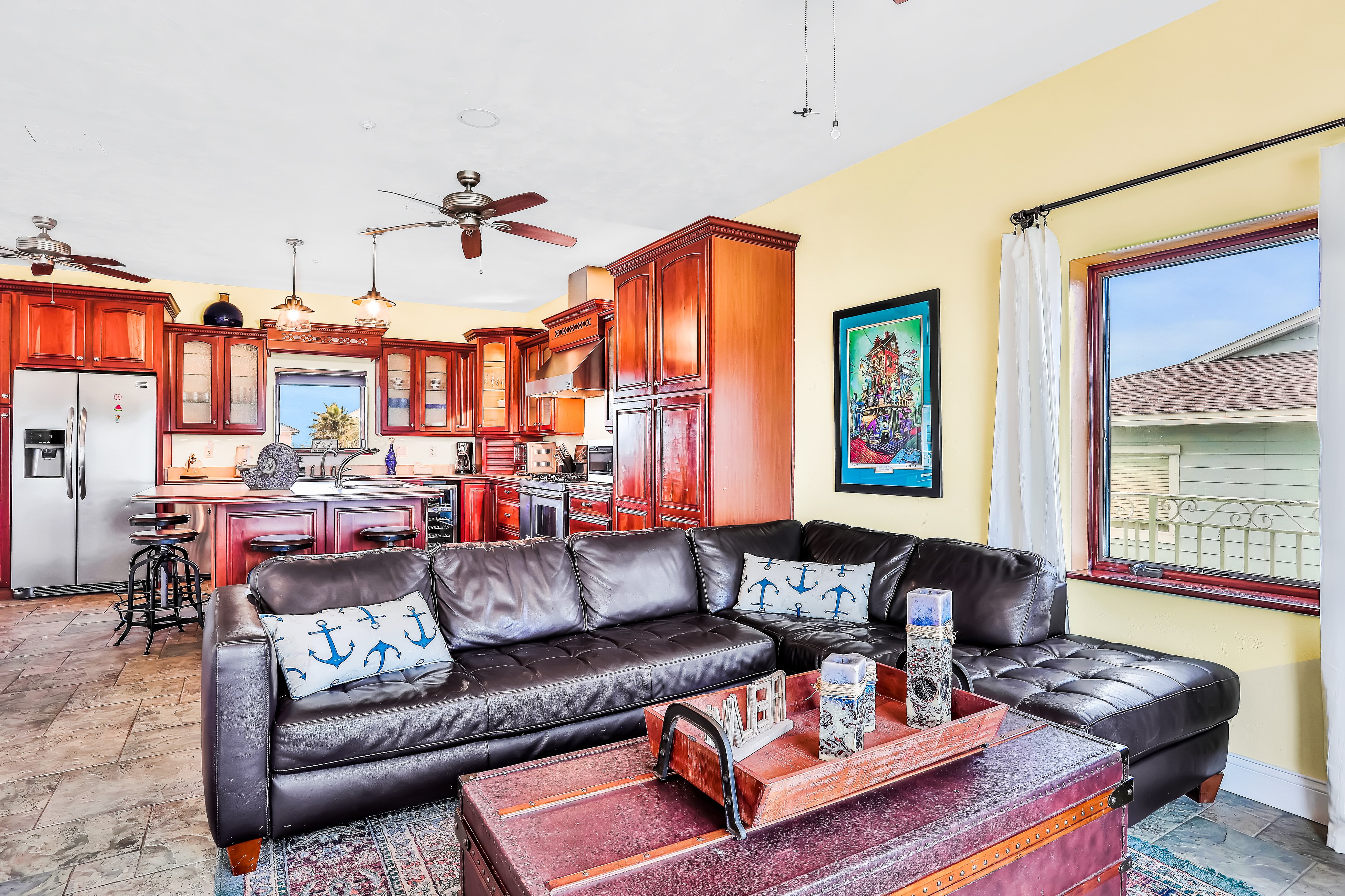 Ocean + Intracoastal Views | 3 Balconies | Bright 3-Story Beach Home