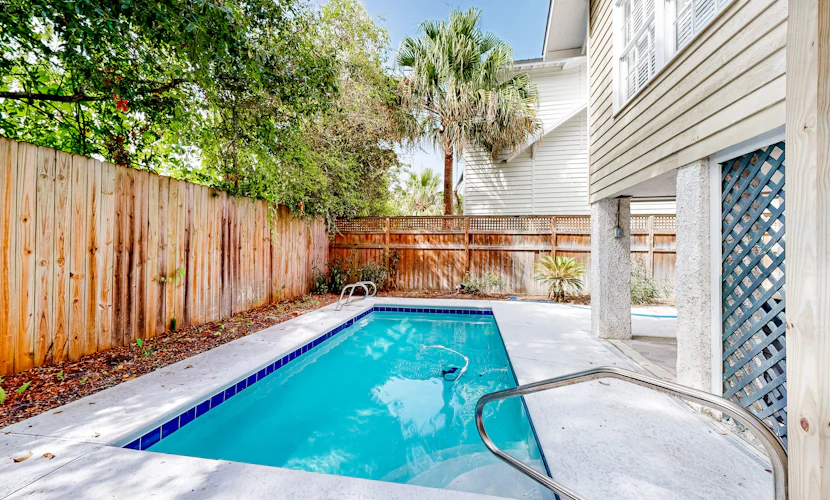 Classic coastal home with game room & private hot tub - walk to beaches