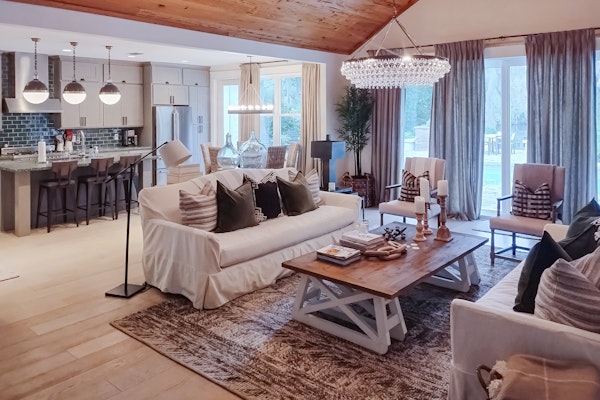 Lakefront home with private pool & outdoor space for entertaining