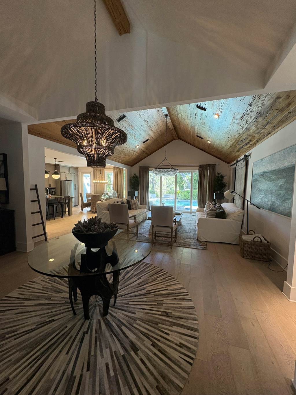 Lakefront home with private pool & outdoor space for entertaining