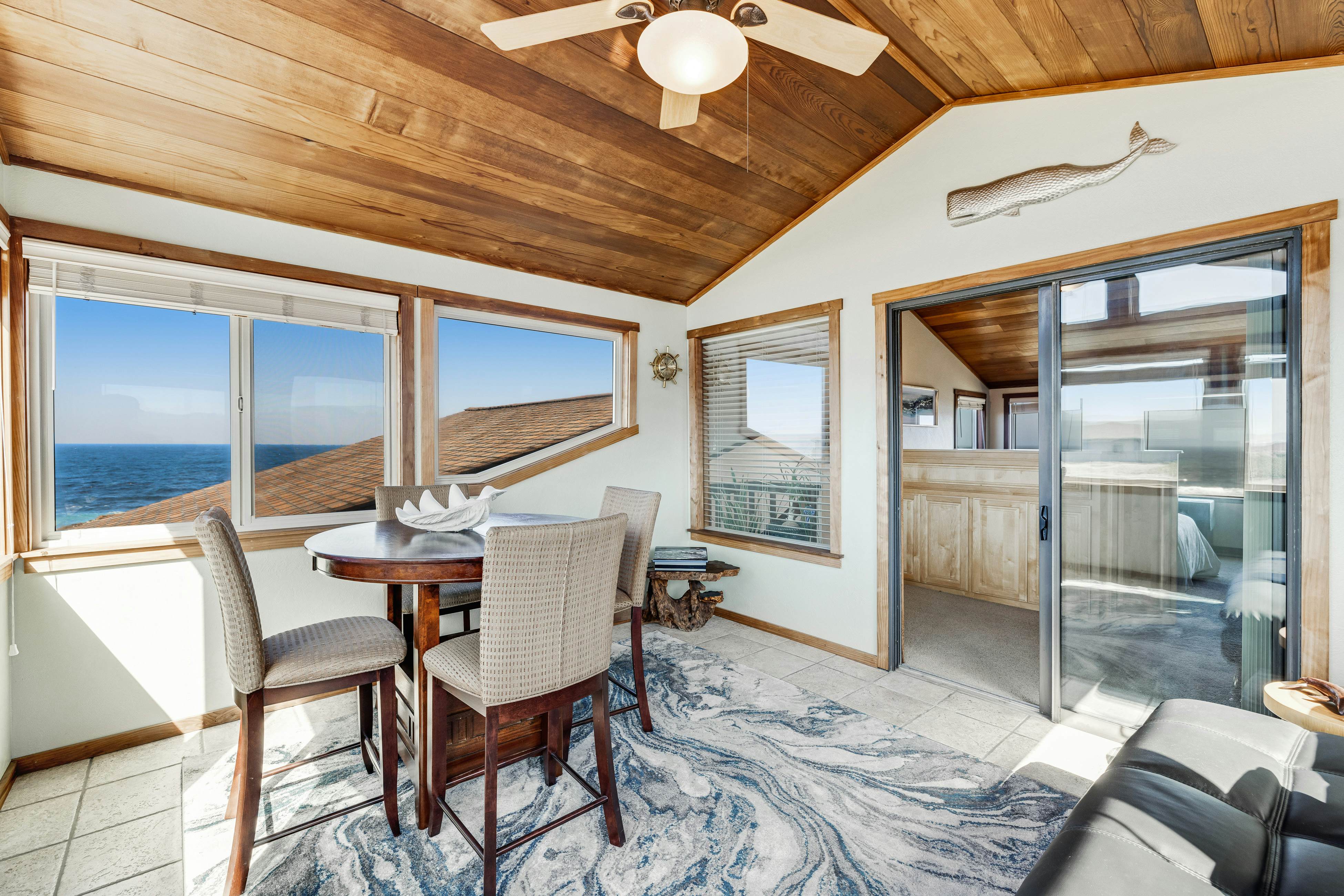 Waterfront Home: Panoramic Views & Private Cove