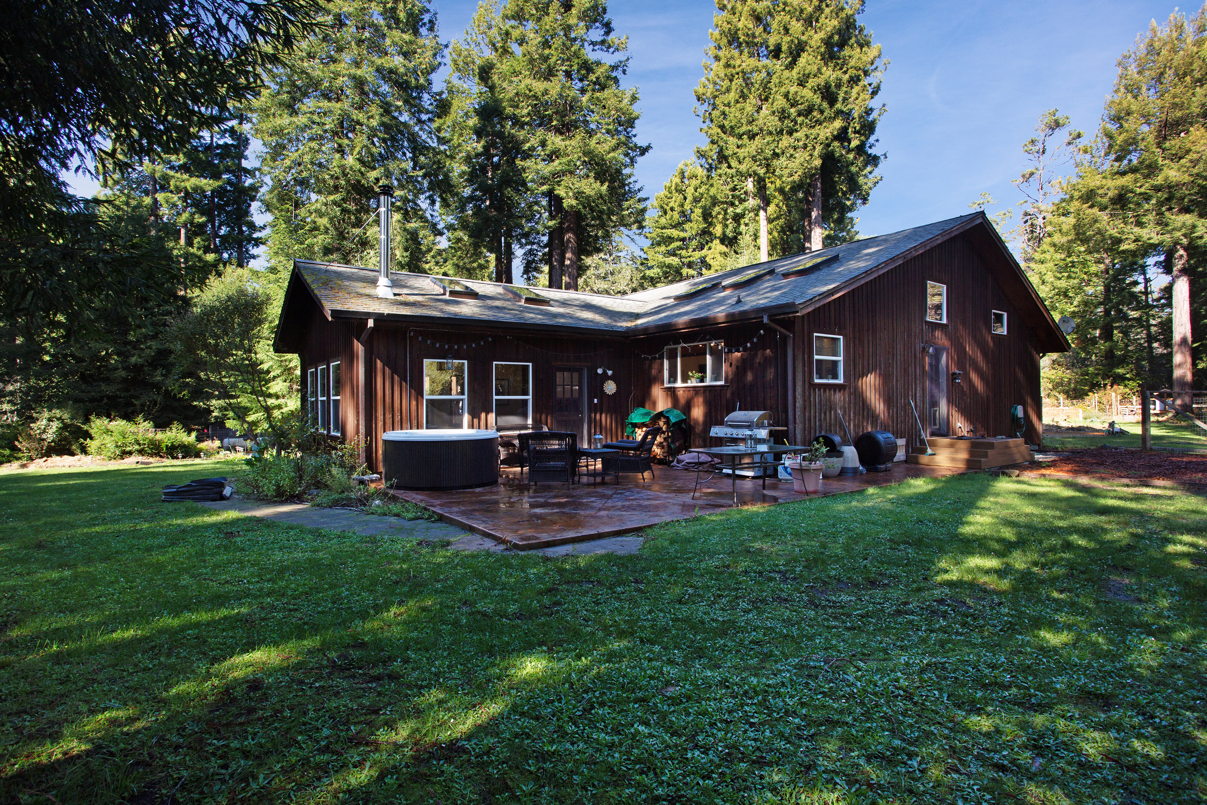 Tree-lined Home with Hot Tub, Firepit & Large Yard