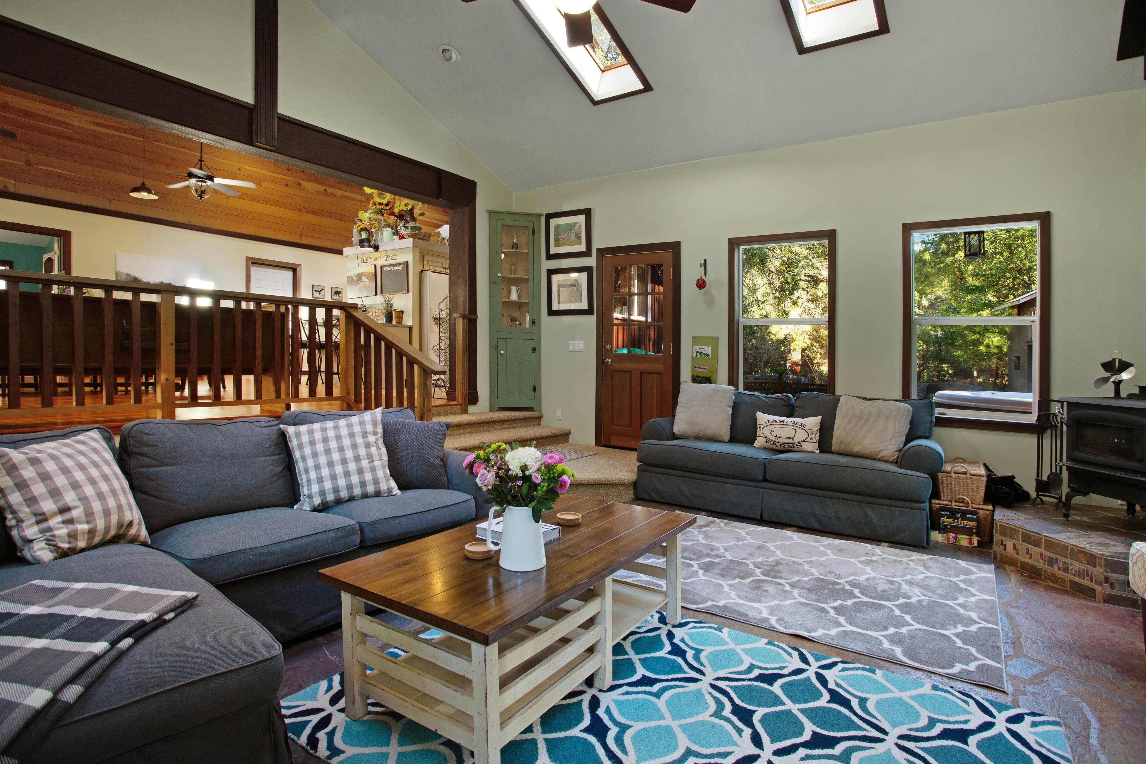 Tree-lined Home with Hot Tub, Firepit & Large Yard