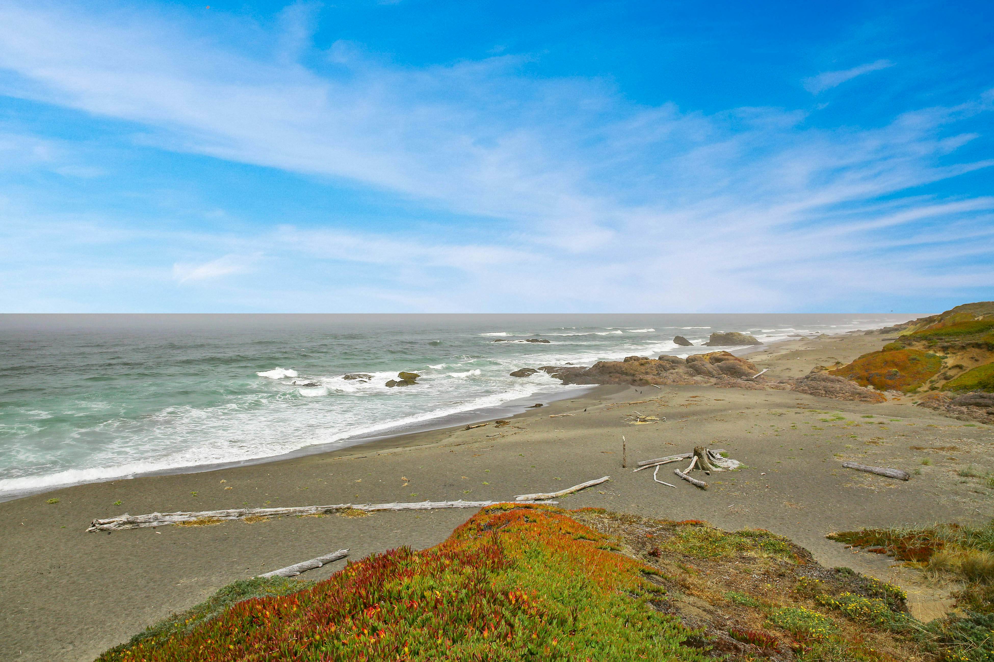 Dog-friendly Oceanfront home with Private Hot tub