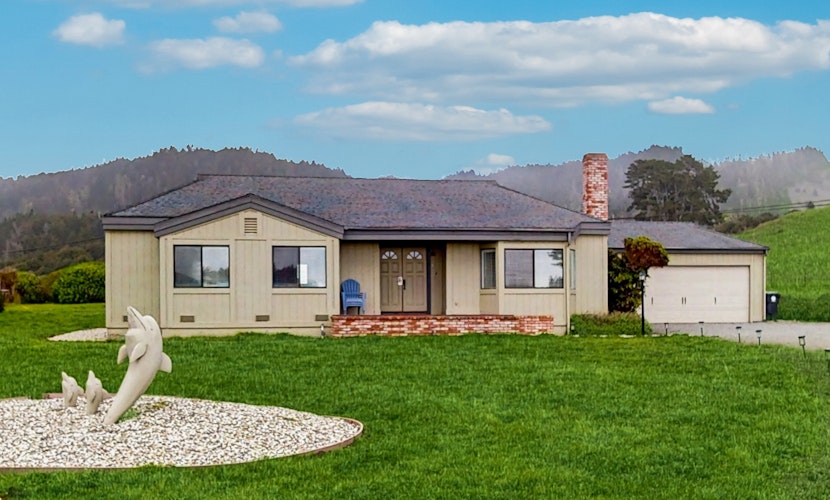 Ocean-View Manor with Large Yard, Walk to Beach