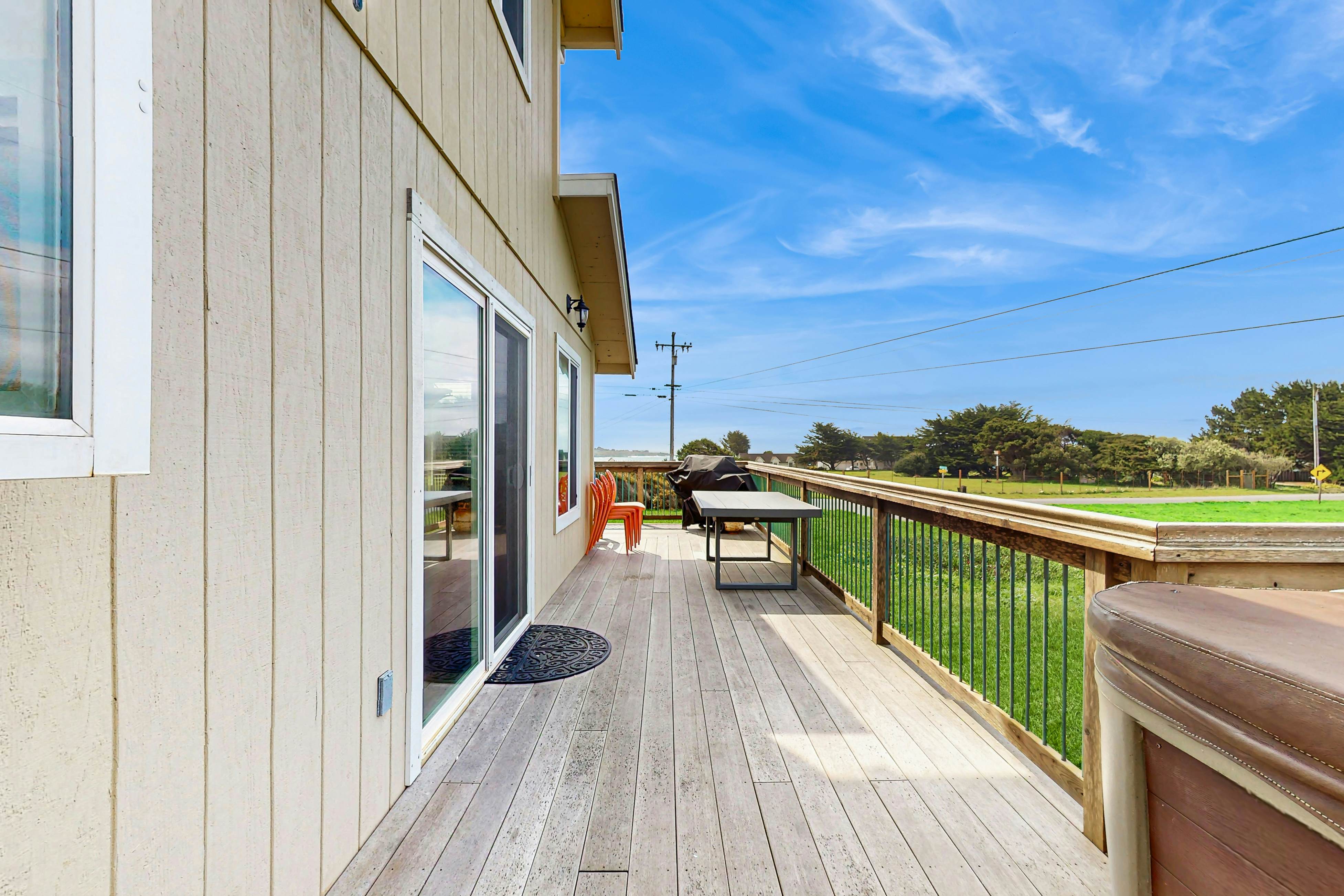 Dog Friendly Oceanfront Home with Hot Tub & Views