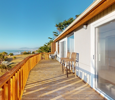 Oceanfront Pet Friendly Home with Hot Tub & Deck
