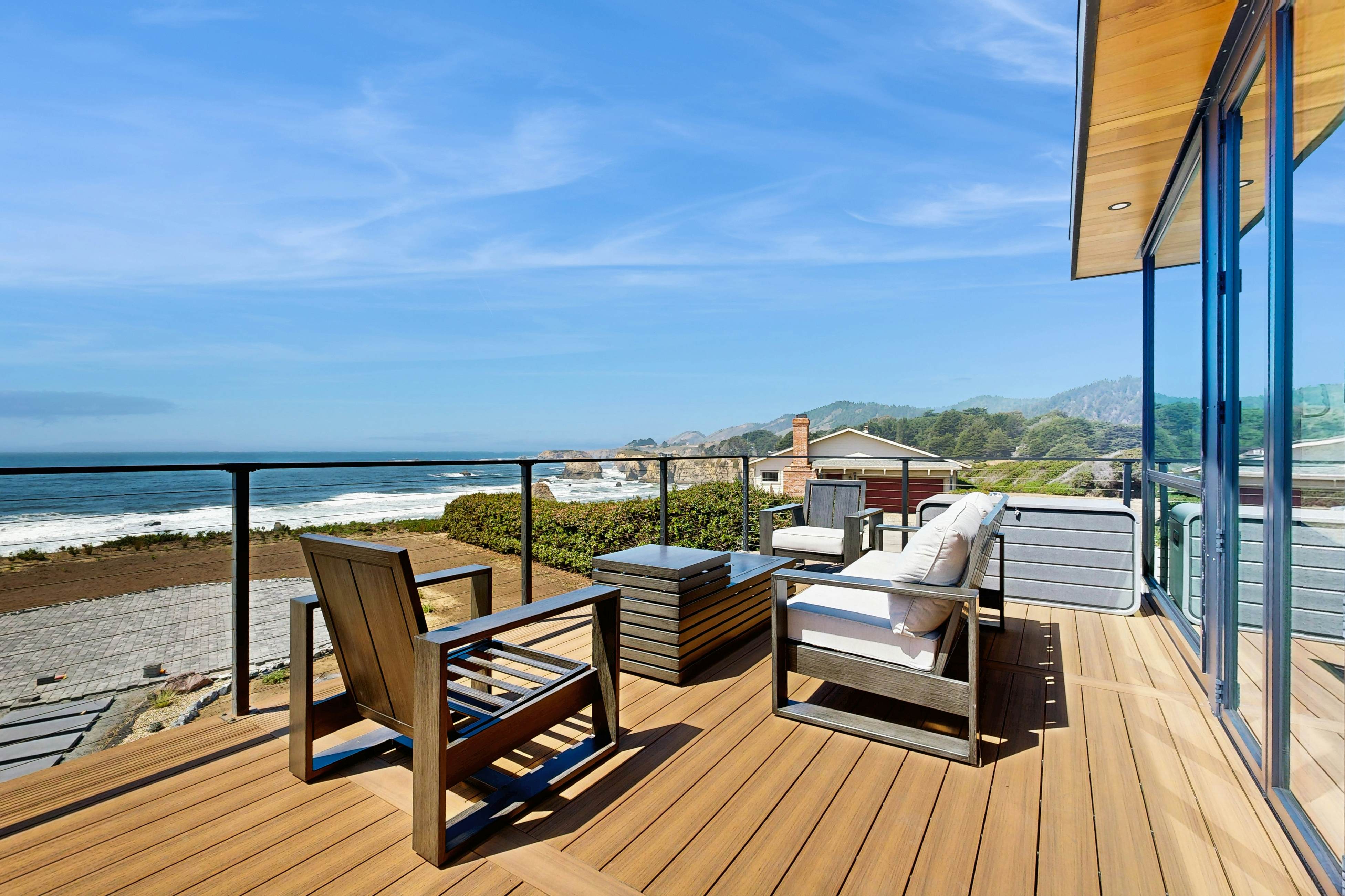 Modern Oceanfront Container Home Walk to the Beach