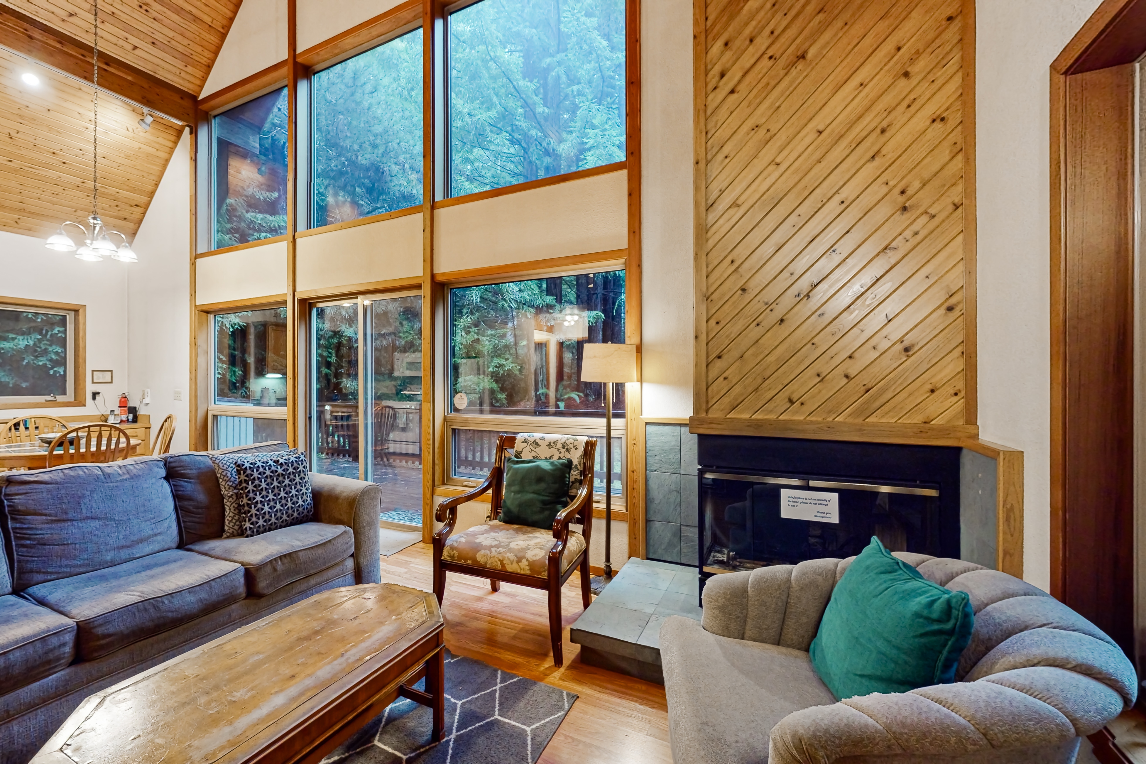 Redwood Rest Getaway - A-Frame with Hot Tub & Deck