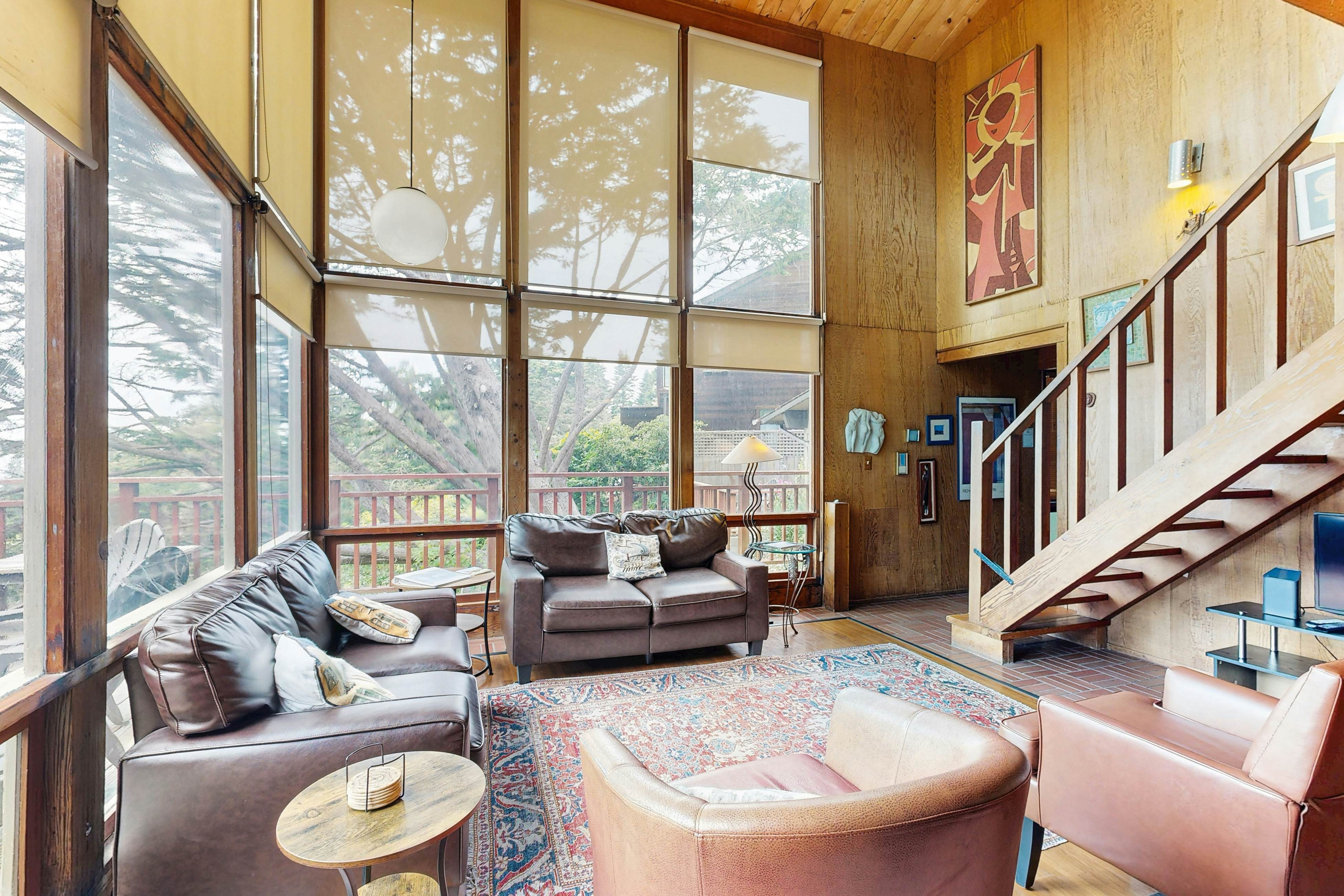 Coastal Home in Mendocino: WiFi, Fireplace & Pets