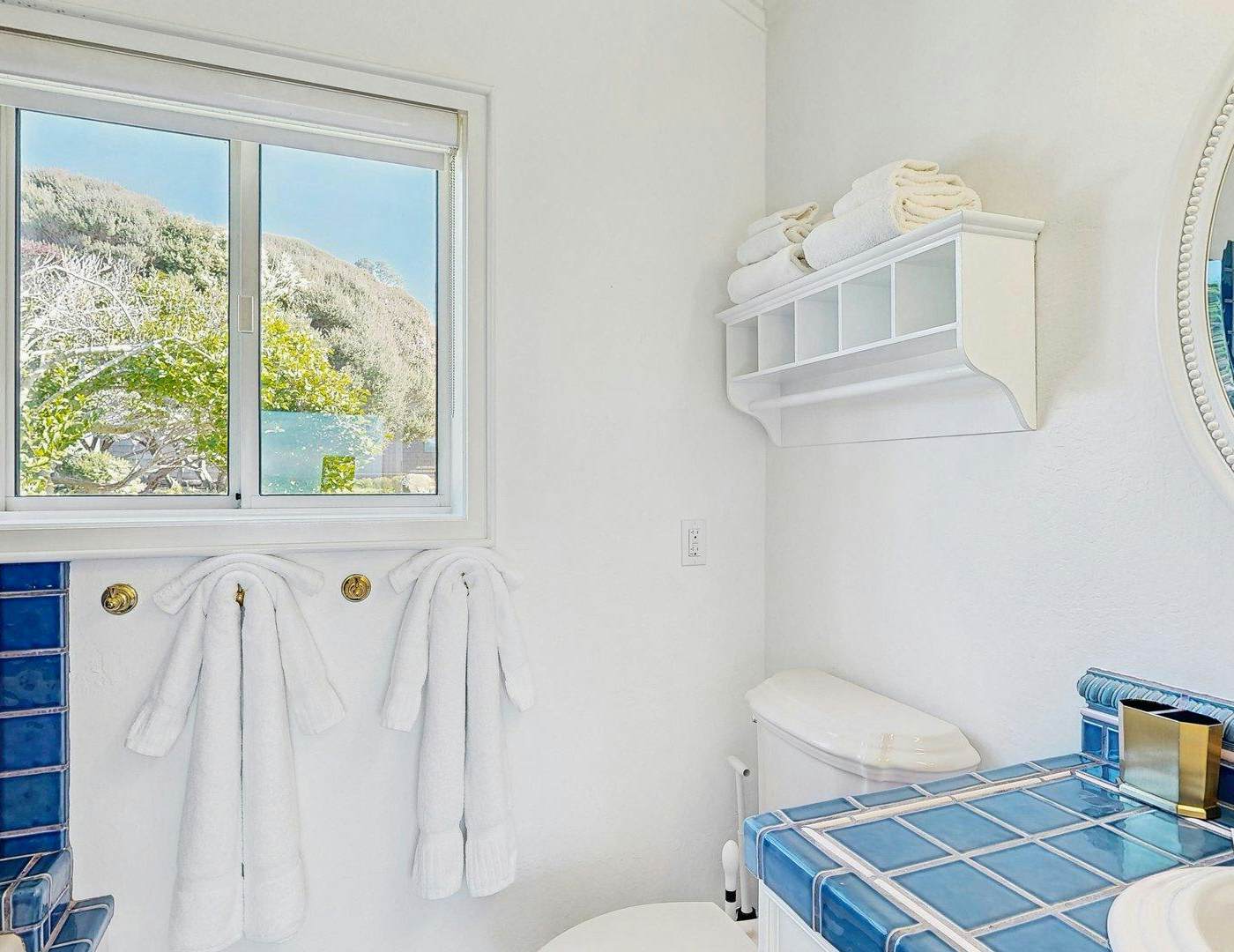 Oceanfront cottage with beach views & deck