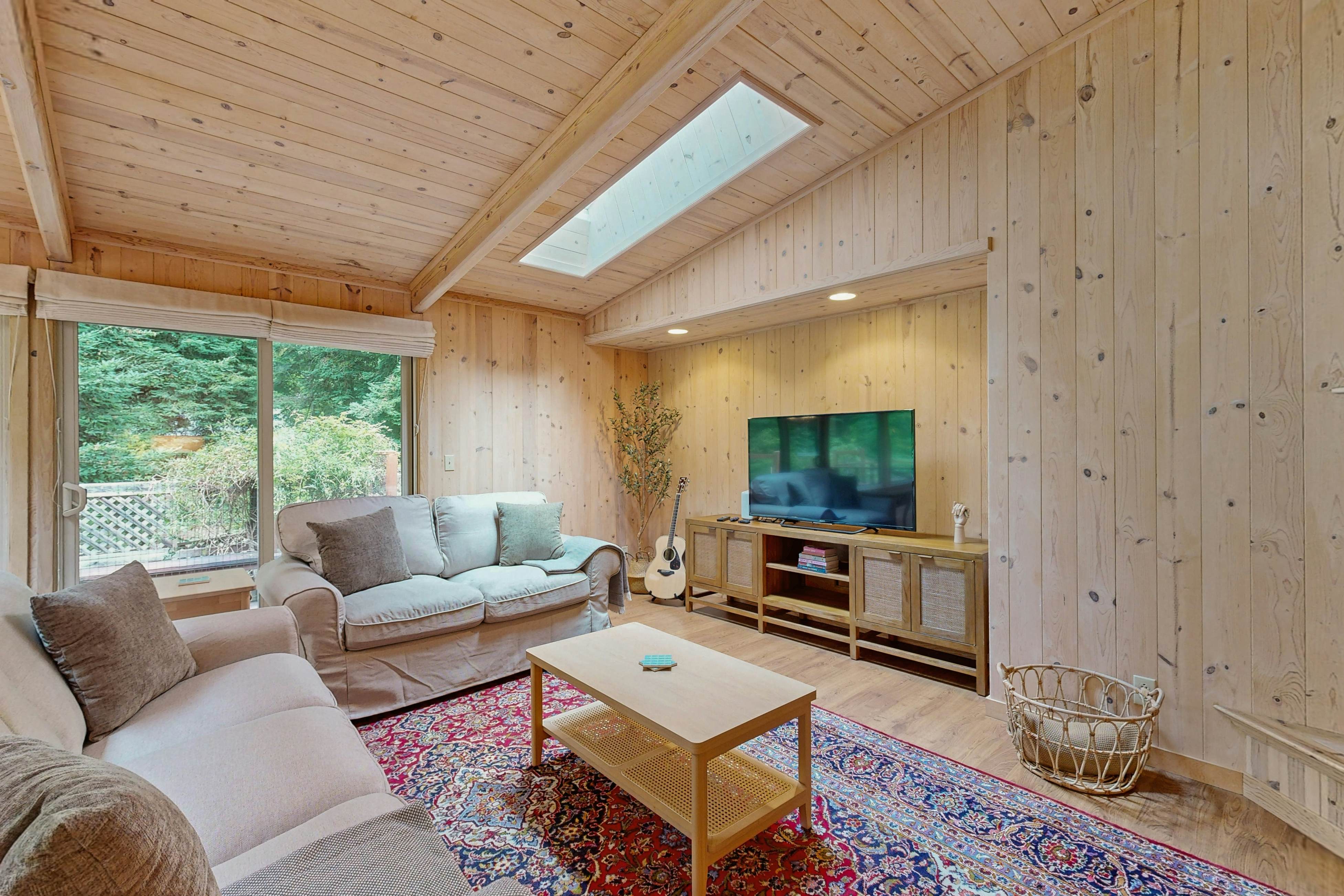 Cozy Forest View Home: Pet-Friendly, Large Deck 