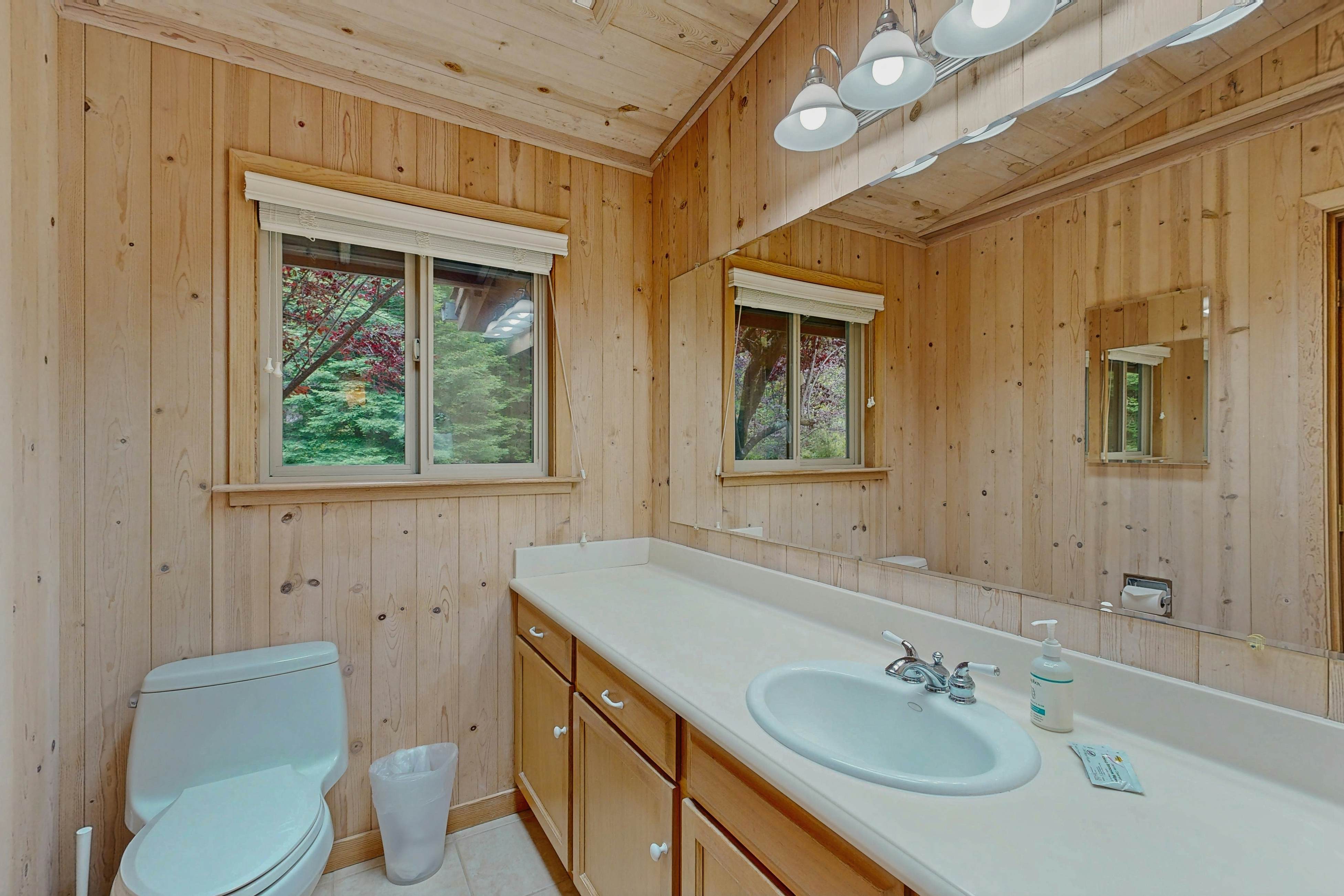 Cozy Forest View Home: Pet-Friendly, Large Deck 