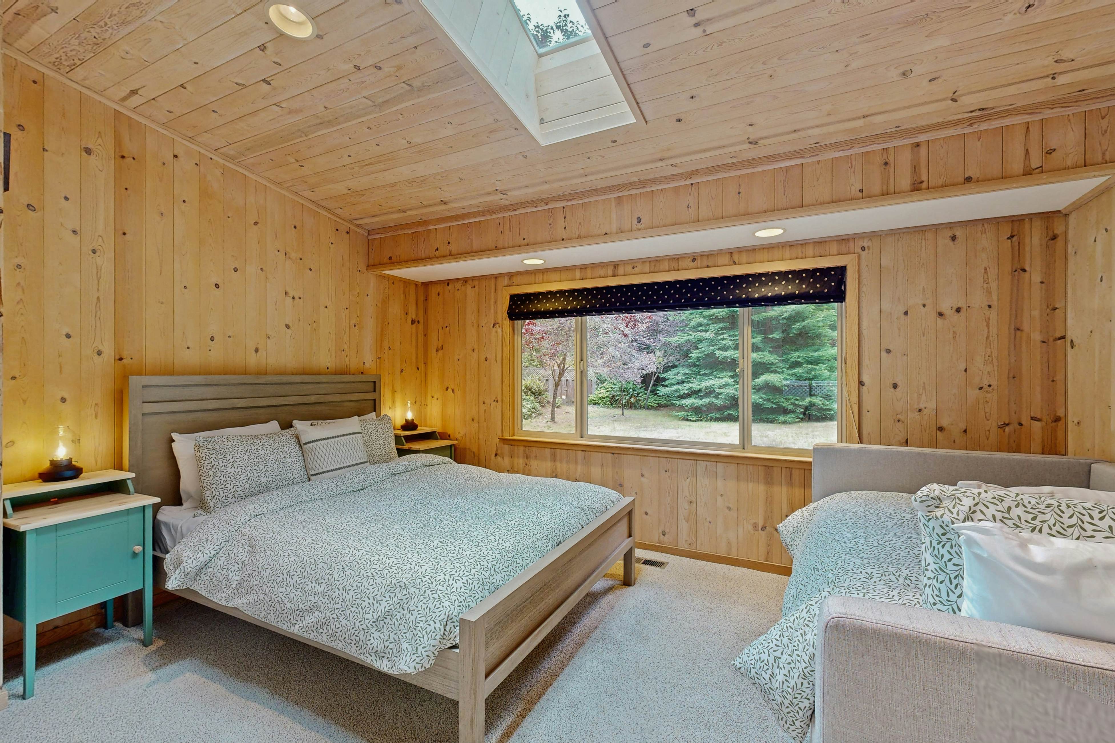 Cozy Forest View Home: Pet-Friendly, Large Deck 