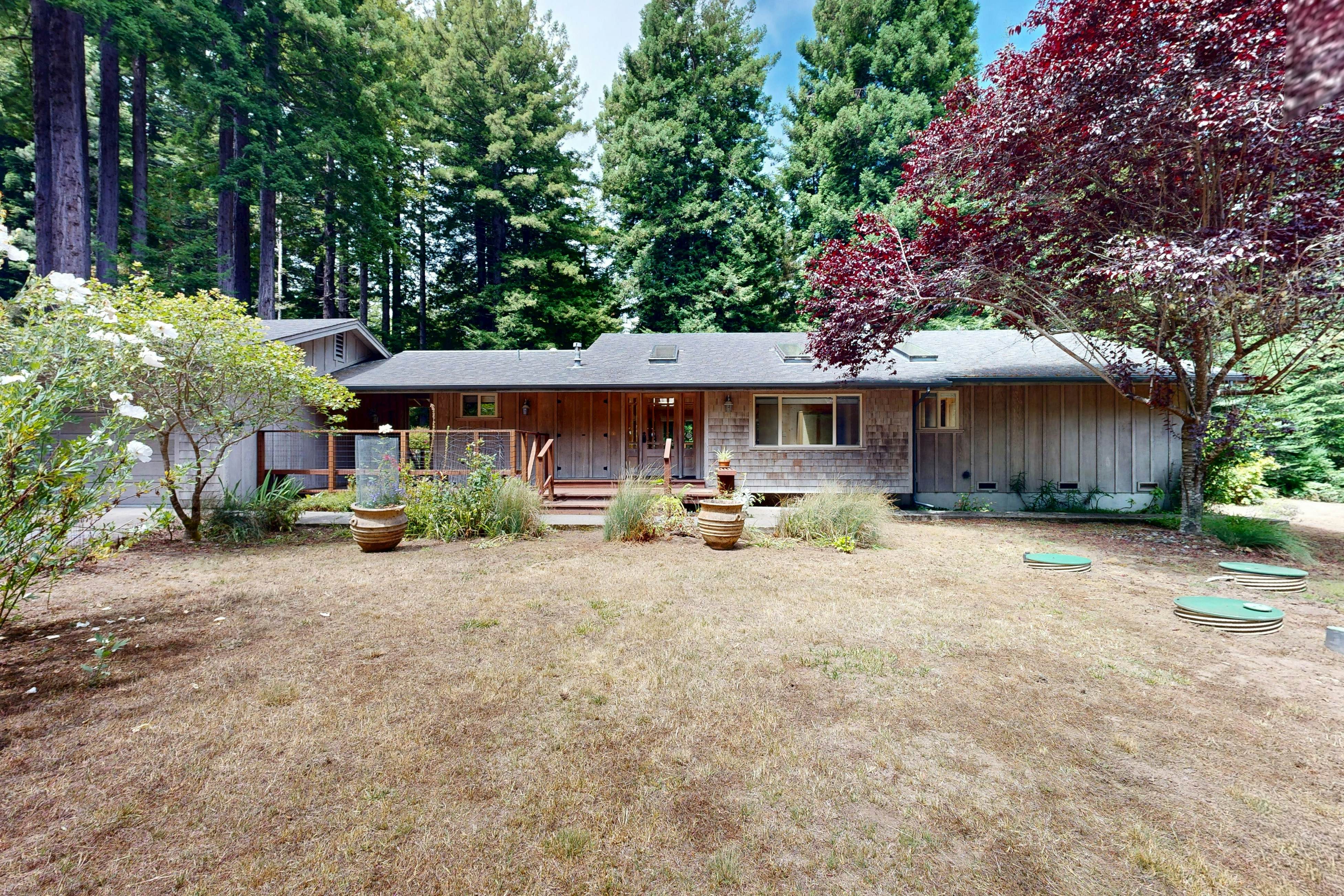 Cozy Forest View Home: Pet-Friendly, Large Deck 