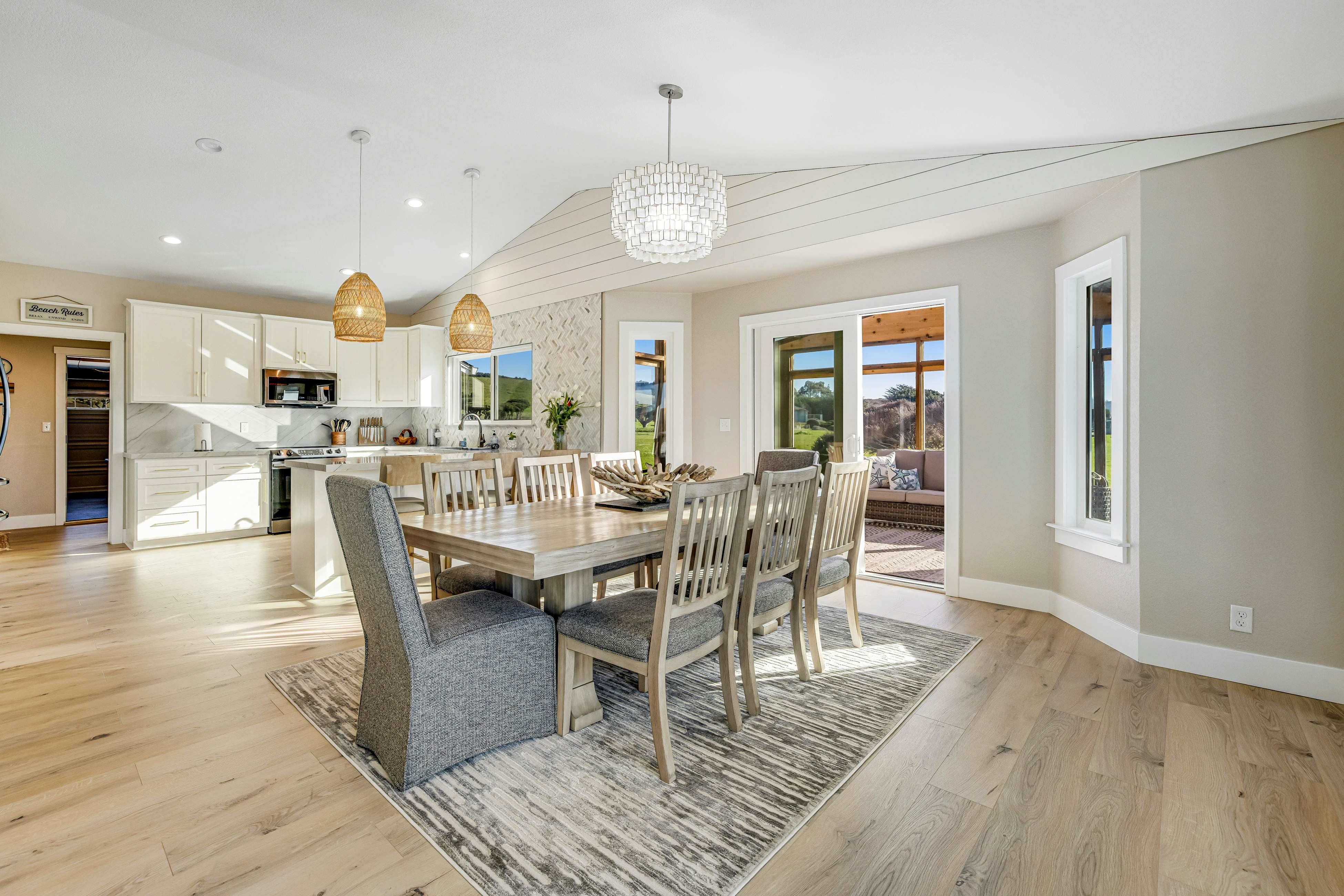 Stylish House with Ocean Views, Hot Tub, Game Room