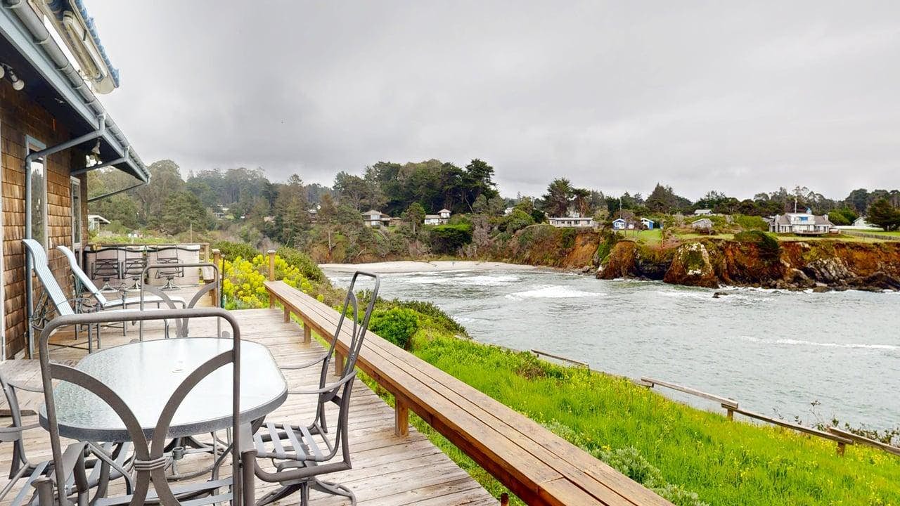 Oceanfront Haven with Beach Access, Views & Deck