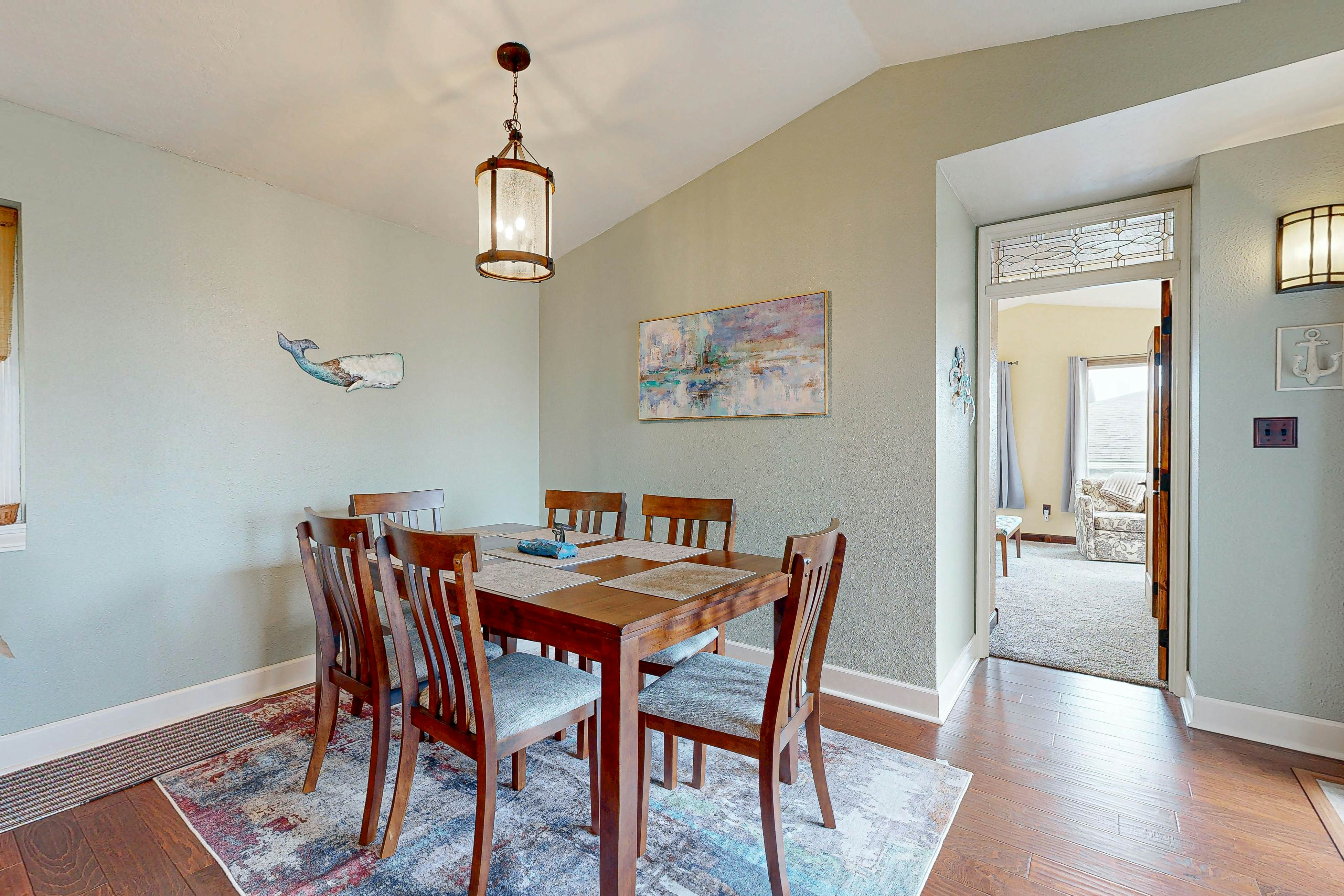 Spacious home with Ocean Views, game room, office, deck/patio & grill - dogs ok