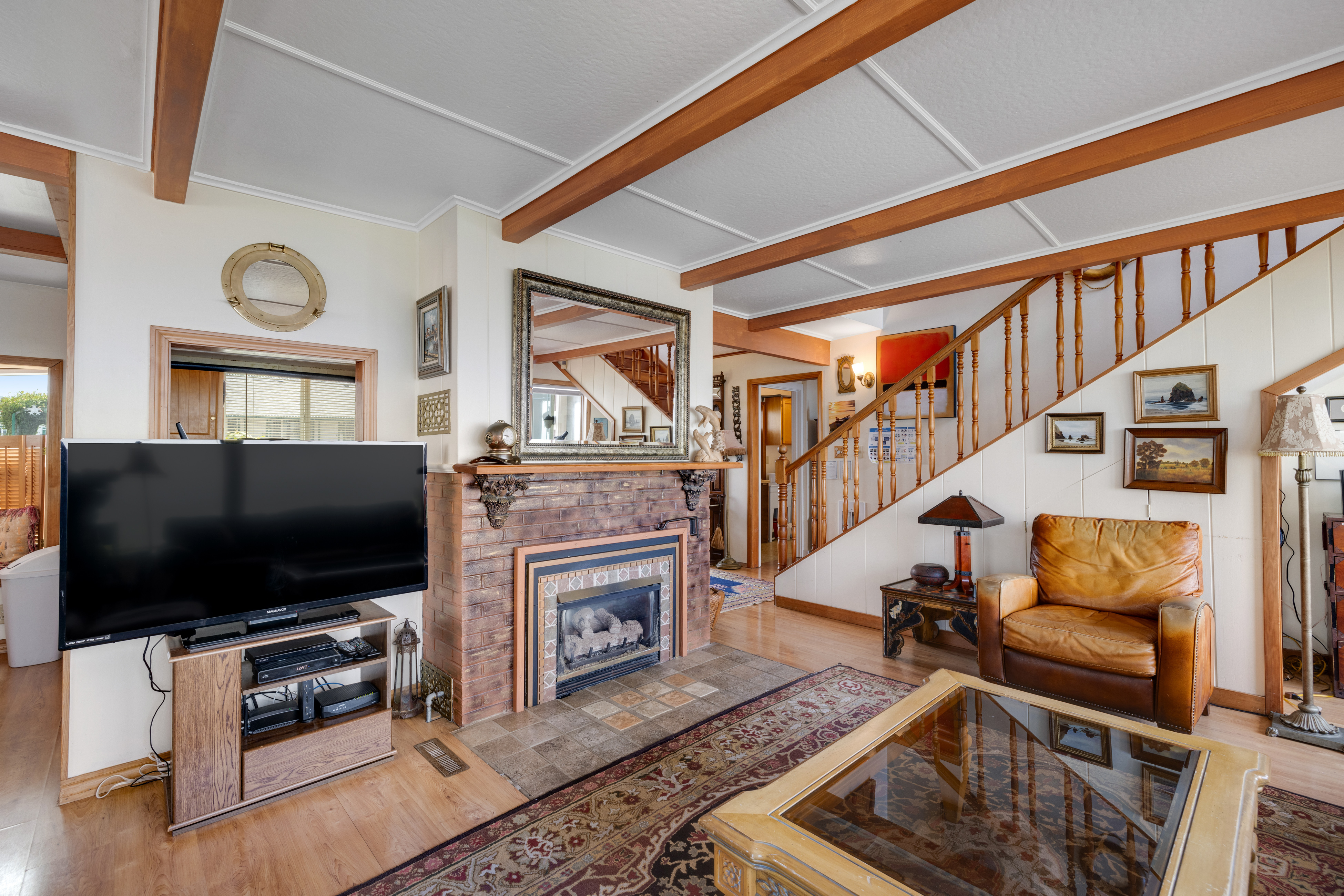 Historic Waterfront Home with Ocean Views Great Location Dogs OK