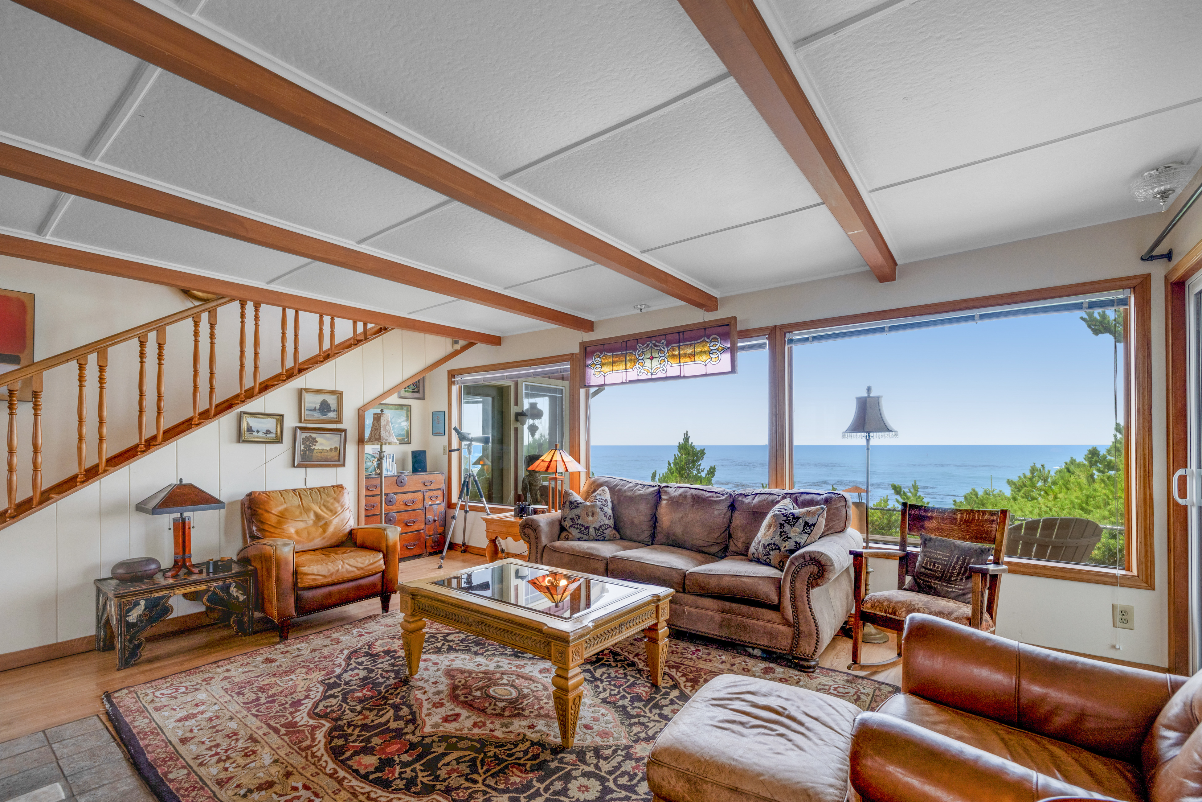 Historic Waterfront Home with Ocean Views Great Location Dogs OK