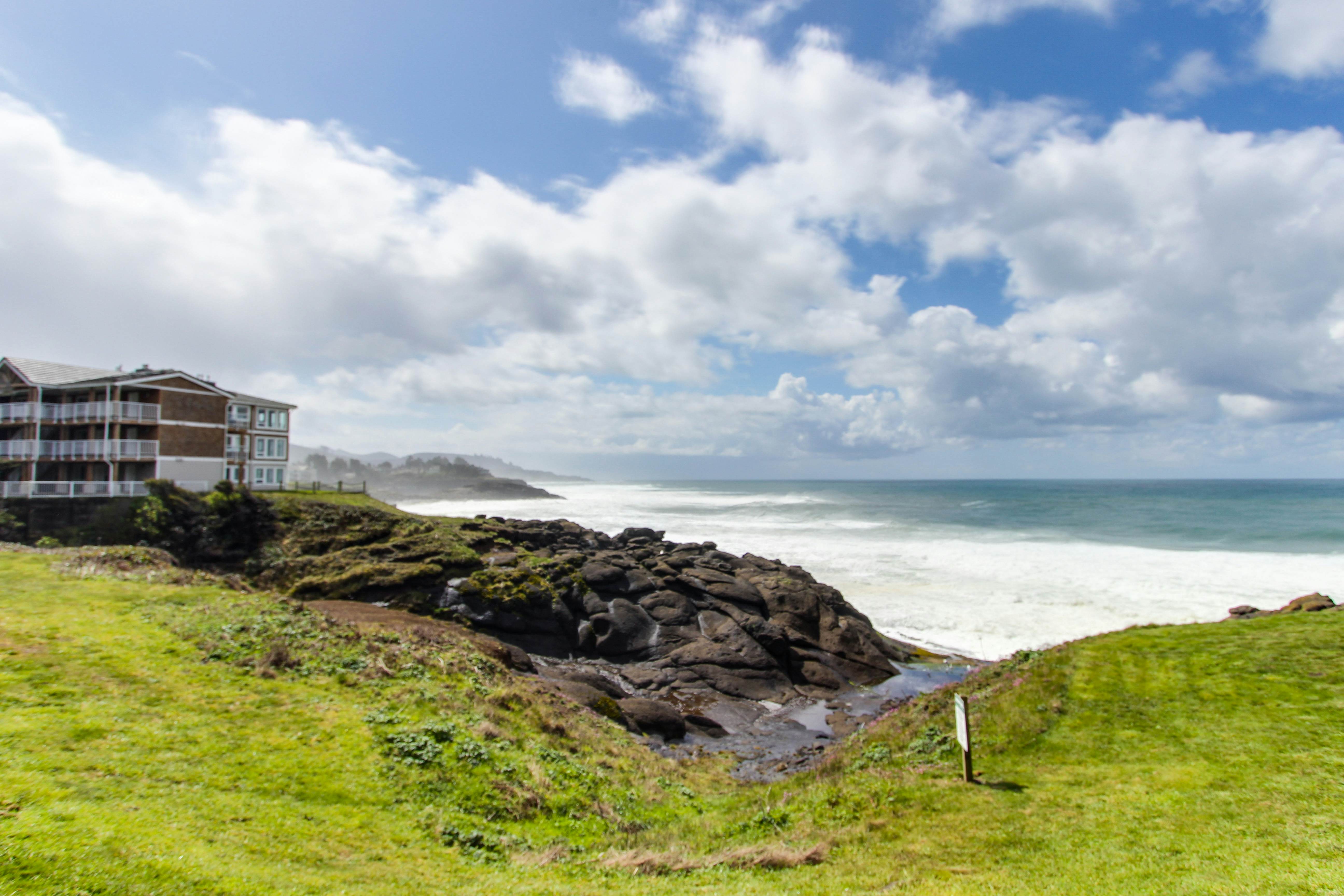 Luxury Waterfront Condo with Shared Hot Tub, Pool, and Ocean Views