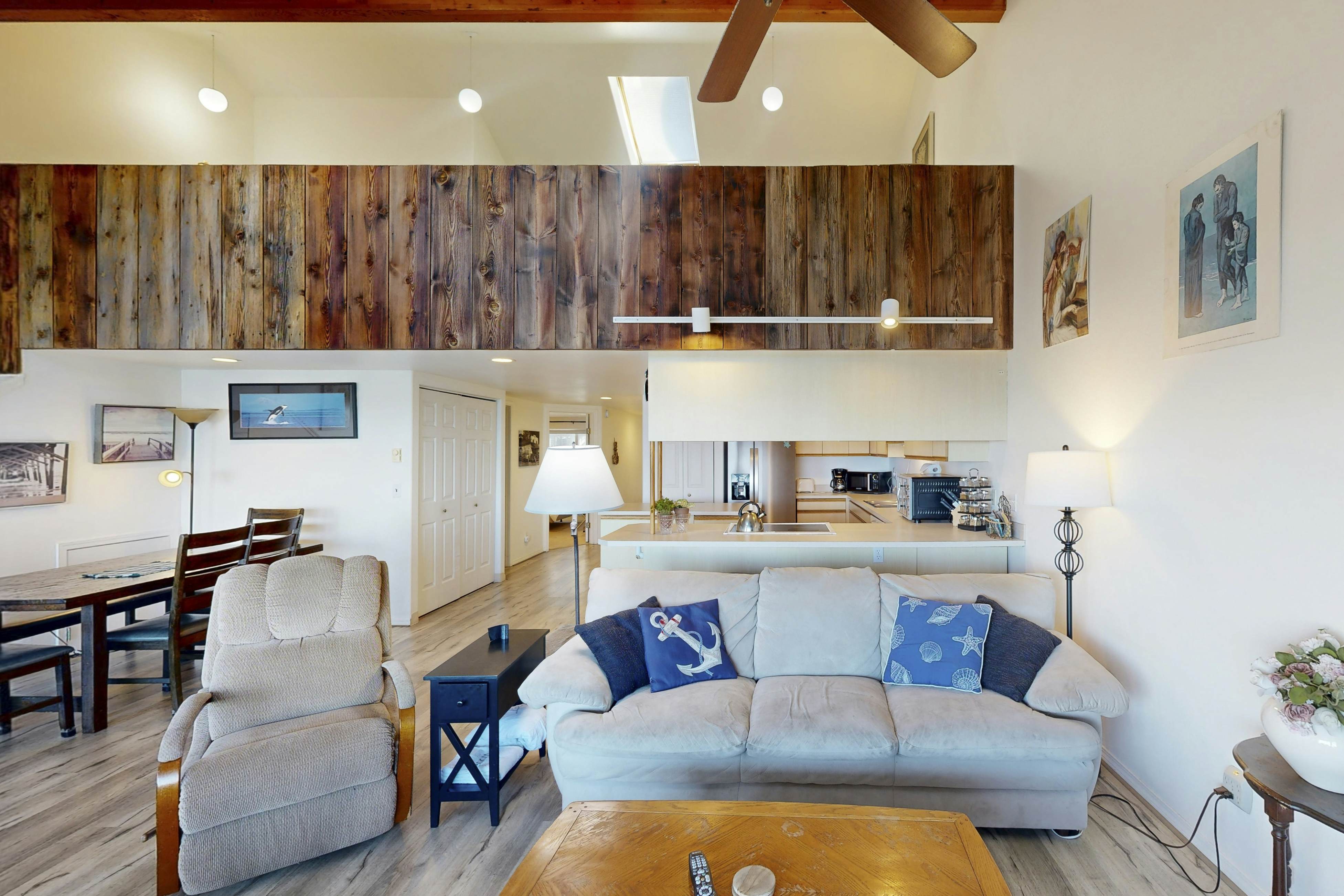 Dog-Friendly, Waterfront Loft w/ Seawall and Ocean Views - One Block to Harbor