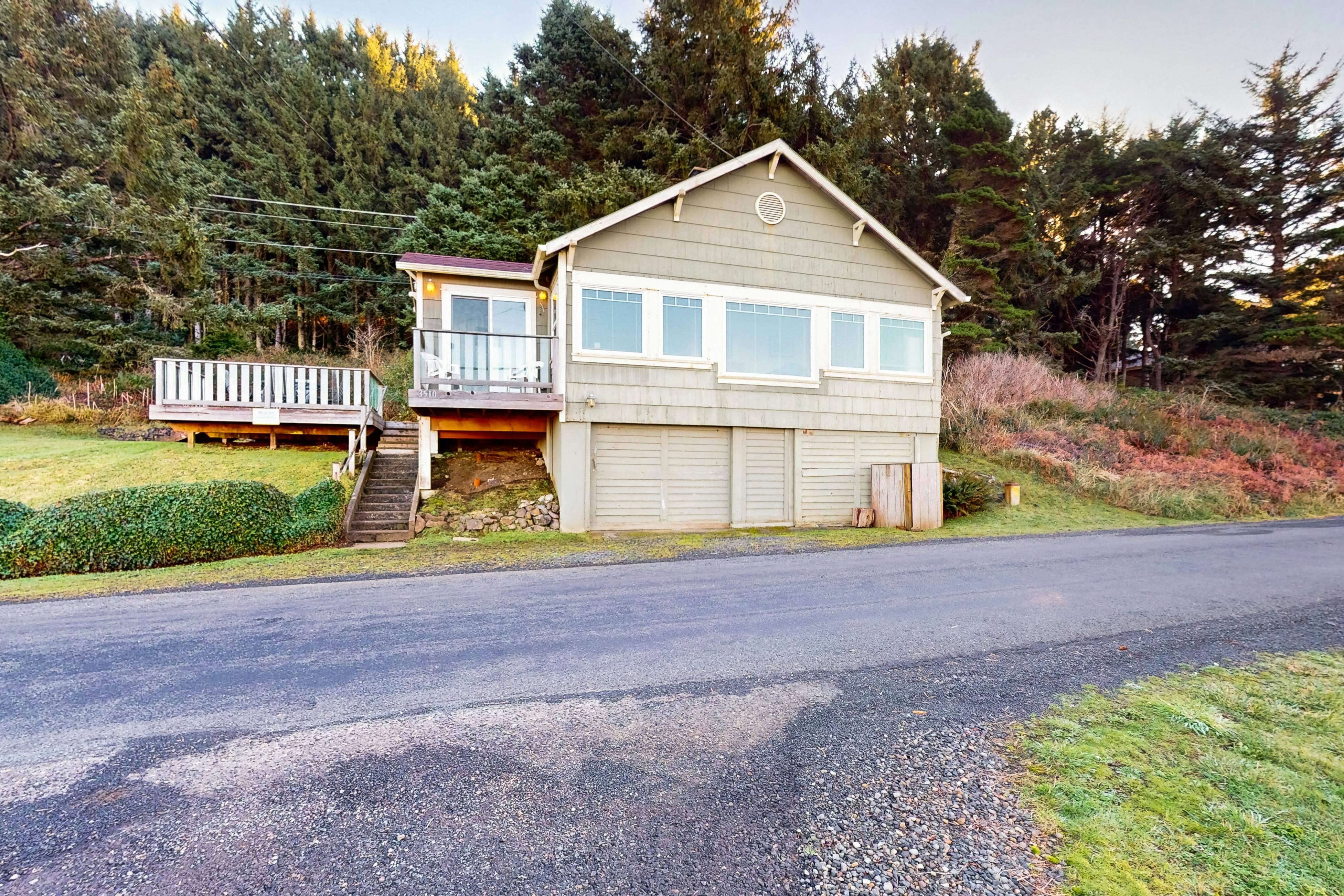 Dog-friendly cottage with amazing ocean views, whale watching