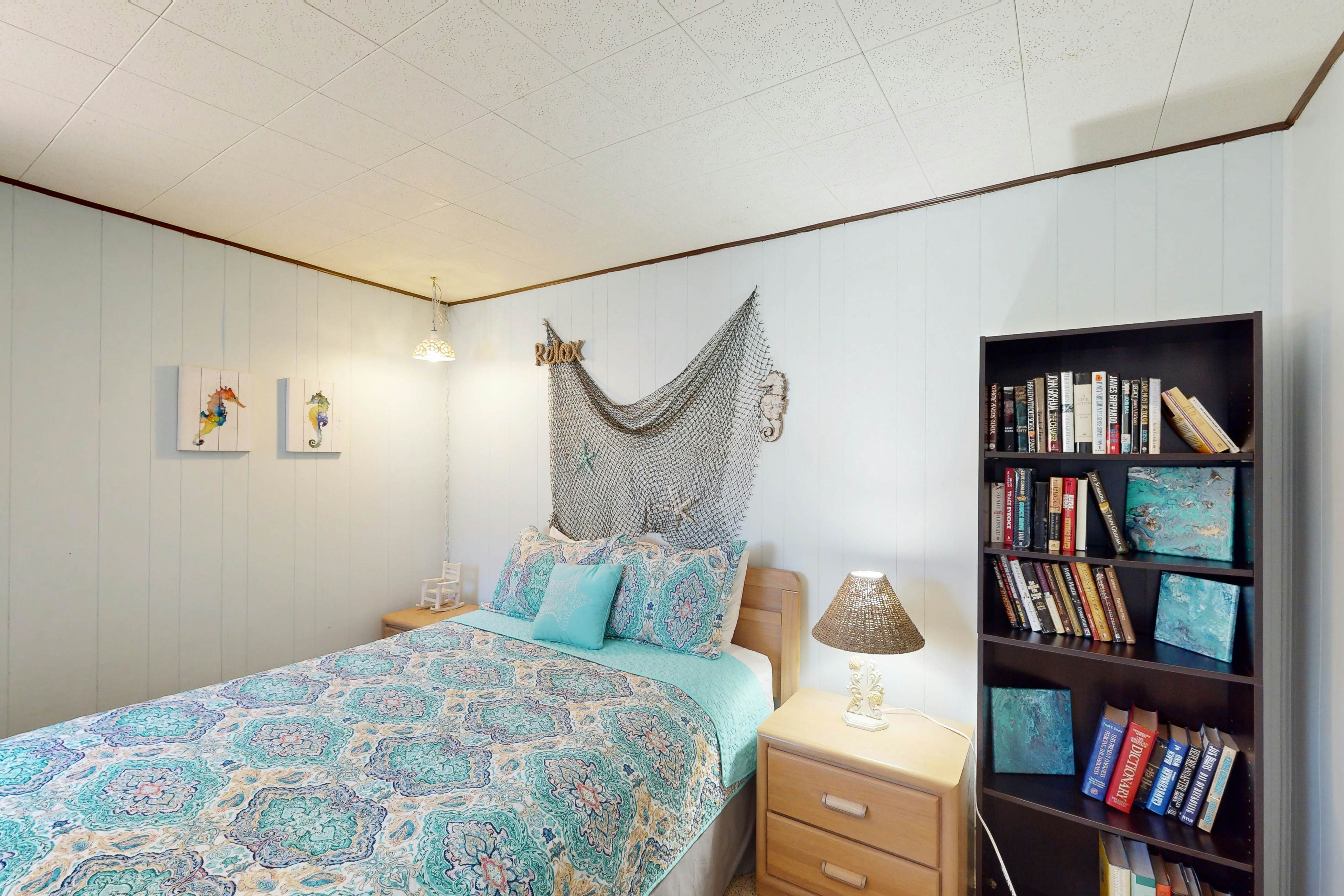 Dog-friendly home with great decks & stunning ocean views