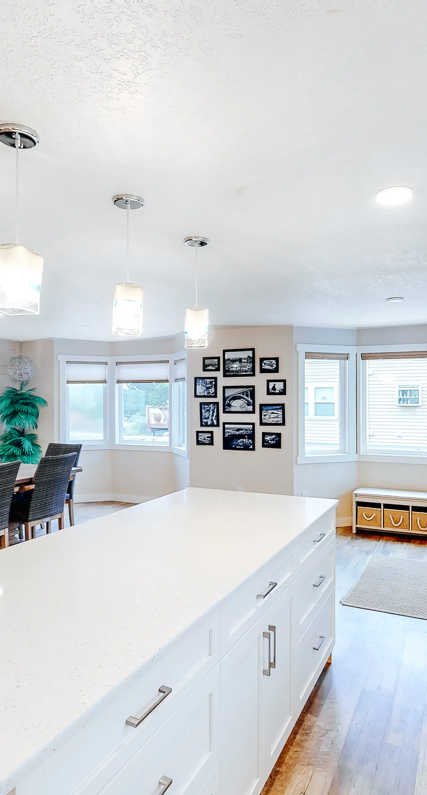 Homey dog friendly house with partial ocean views gas fireplaces and gas grill