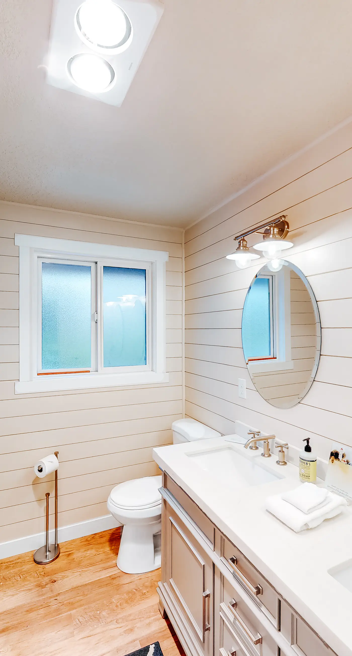 Homey dog friendly house with partial ocean views gas fireplaces and gas grill