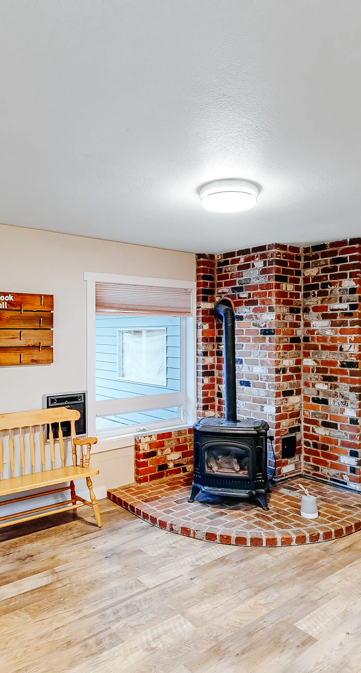 Homey dog friendly house with partial ocean views gas fireplaces and gas grill