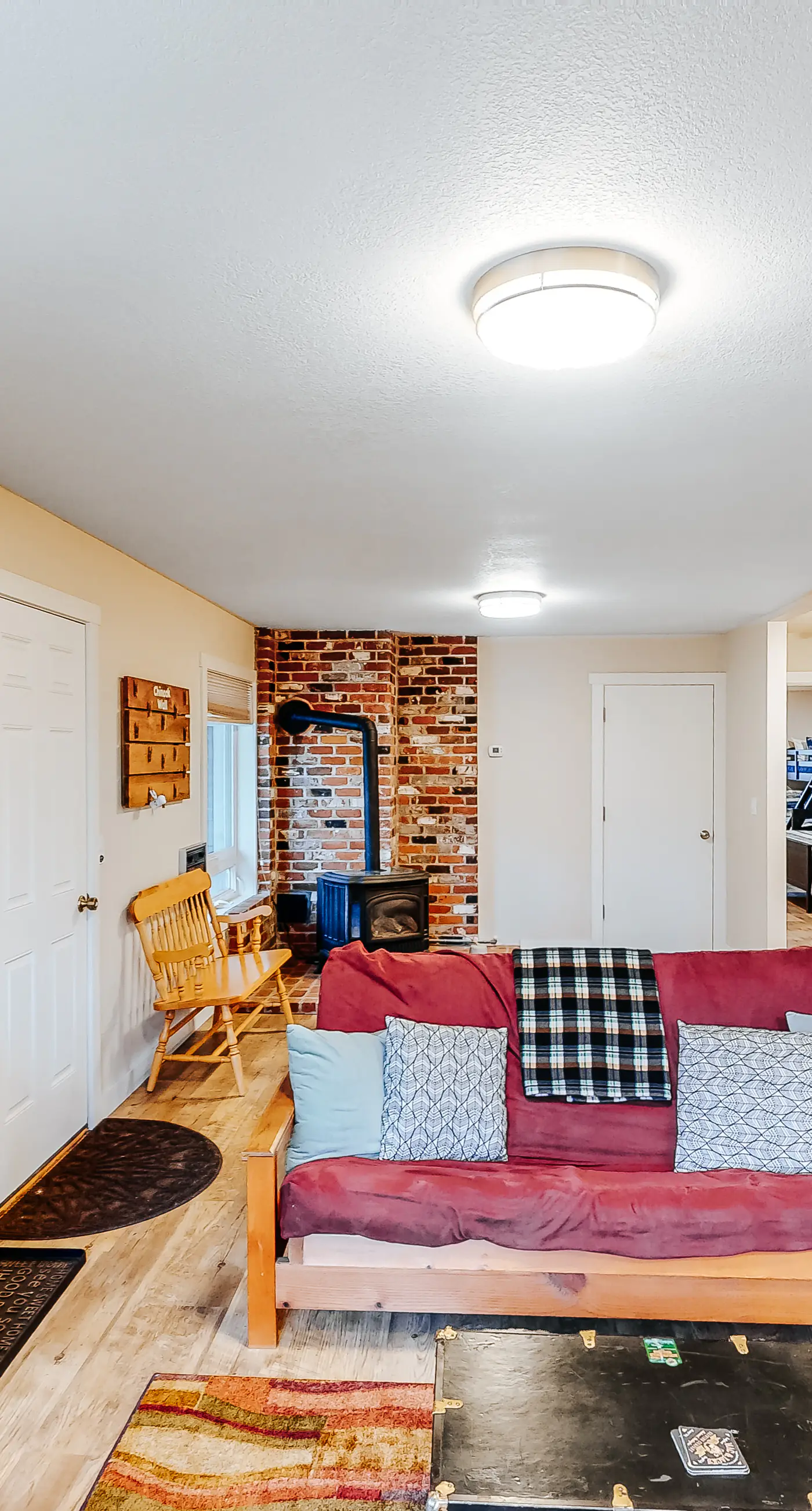 Homey dog friendly house with partial ocean views gas fireplaces and gas grill