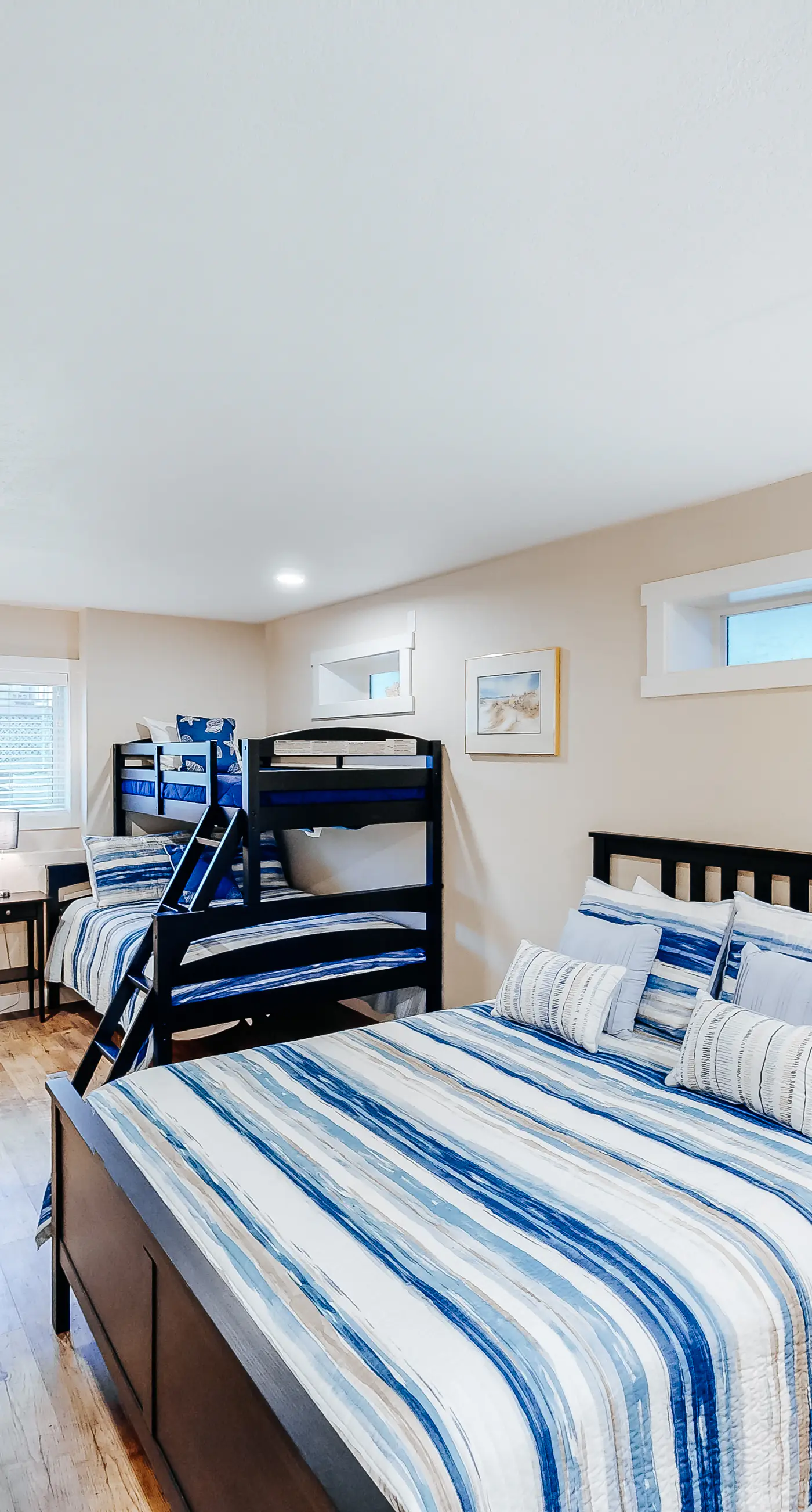 Homey dog friendly house with partial ocean views gas fireplaces and gas grill