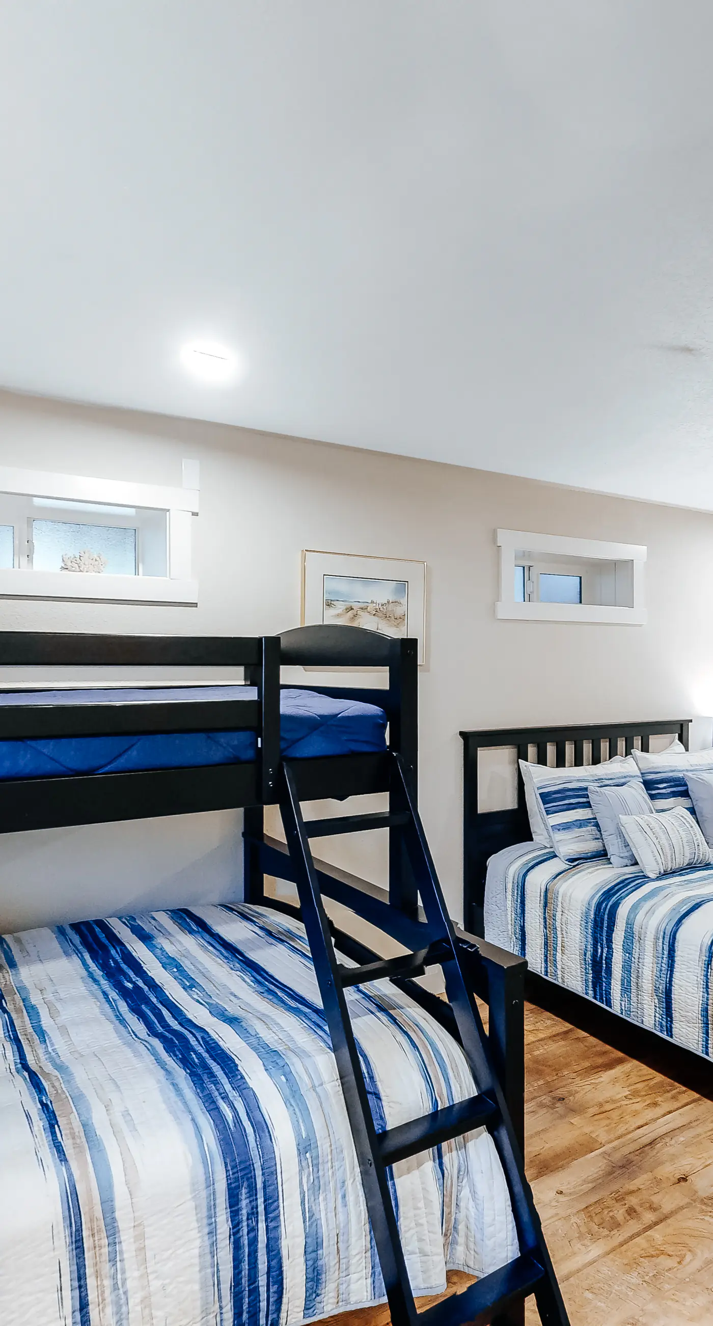 Homey dog friendly house with partial ocean views gas fireplaces and gas grill