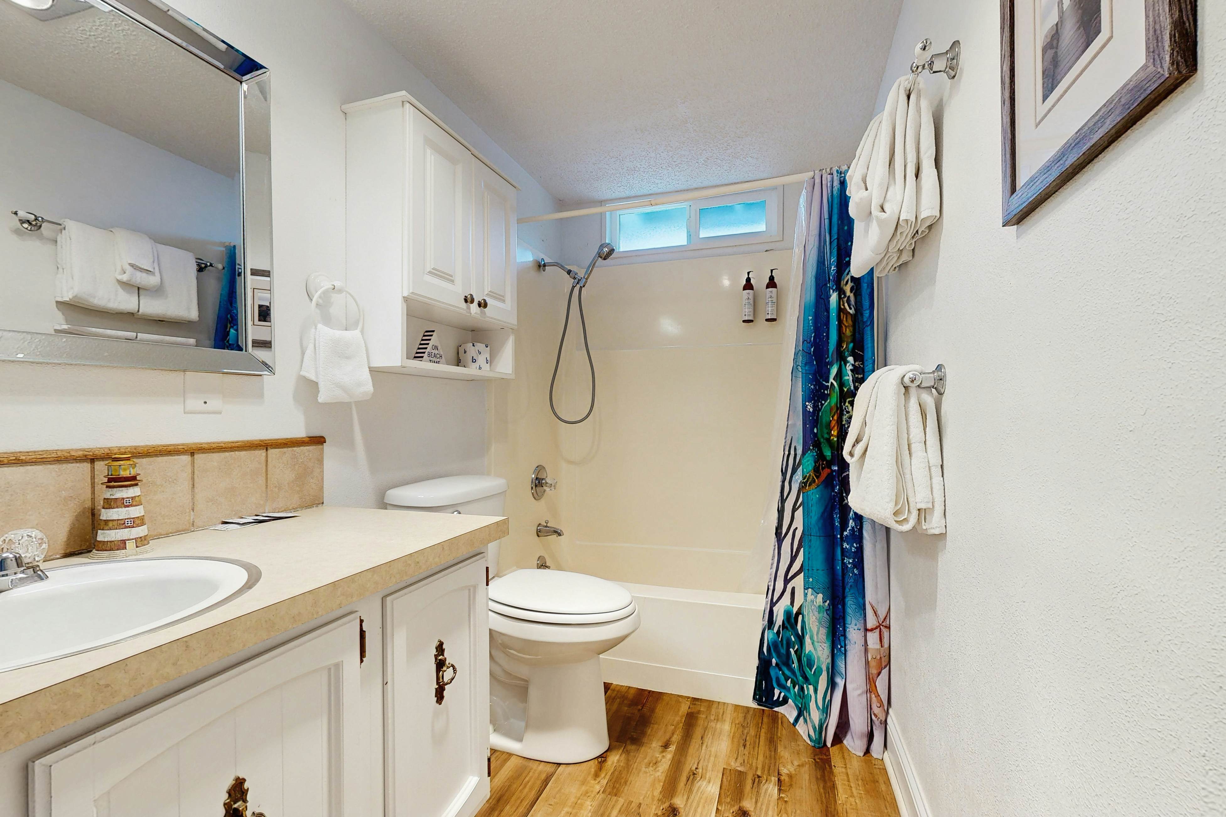 Unique and spacious home with private hot tub game room and great ocean views