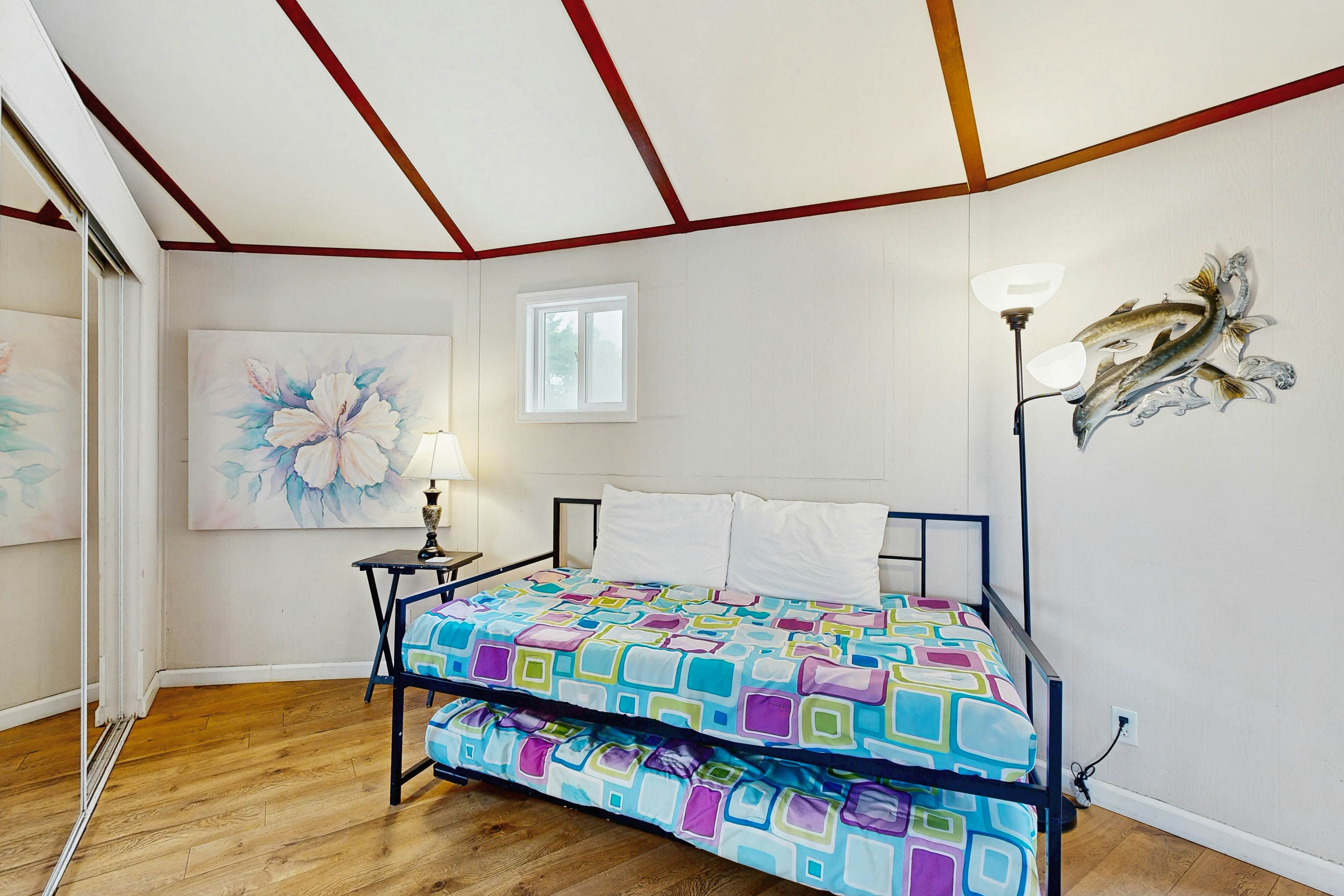 Unique and spacious home with private hot tub game room and great ocean views