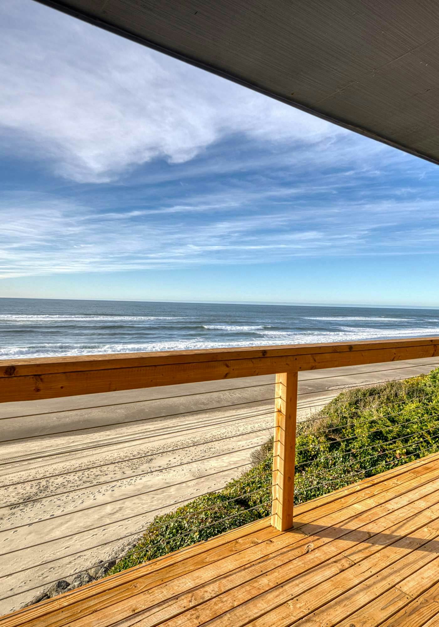 Impressive oceanfront home with great views dog friendly