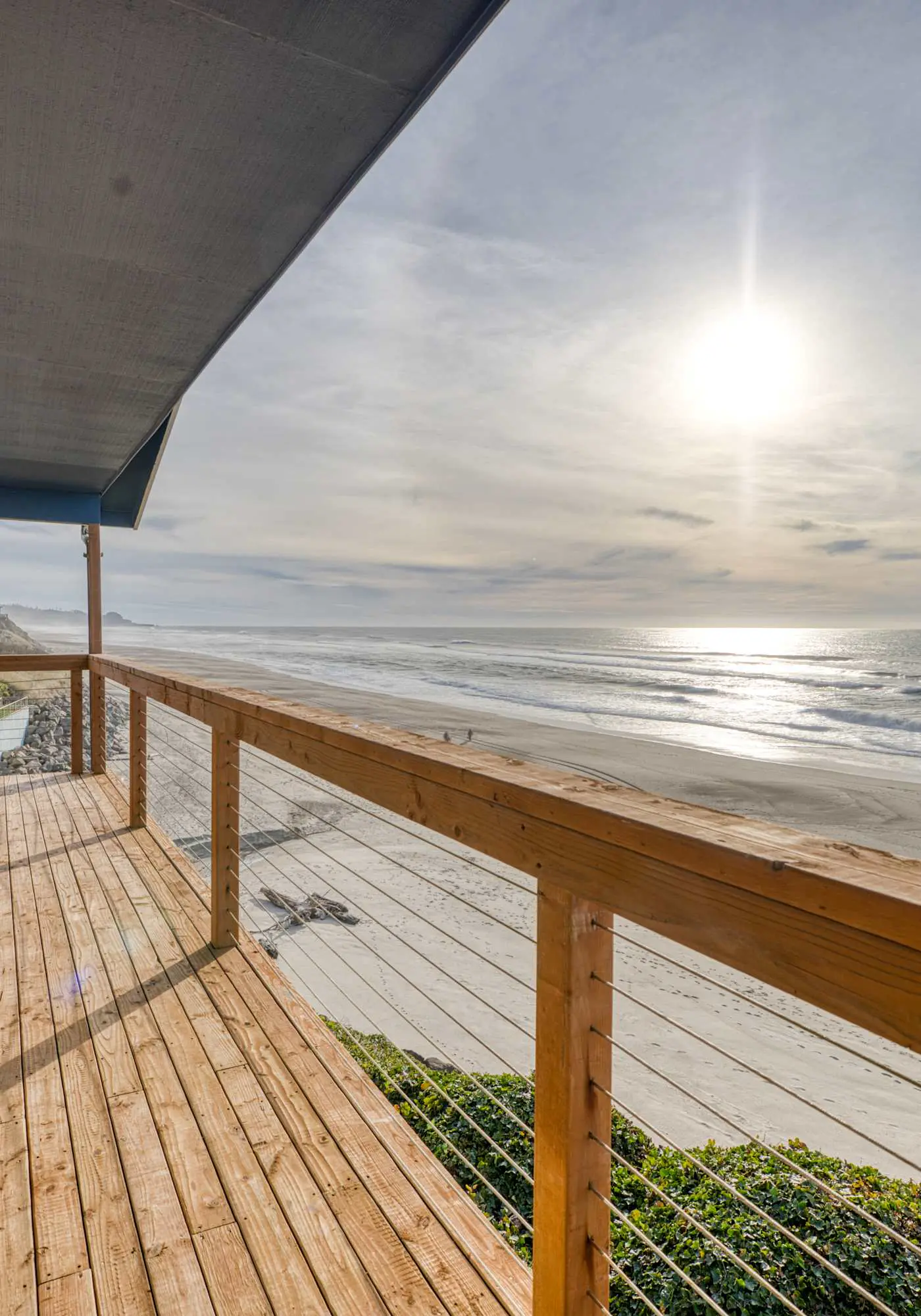 Impressive oceanfront home with great views dog friendly