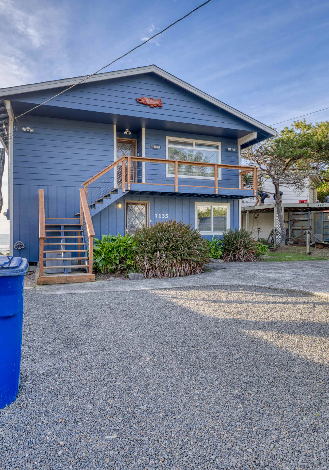 Impressive oceanfront home with great views dog friendly