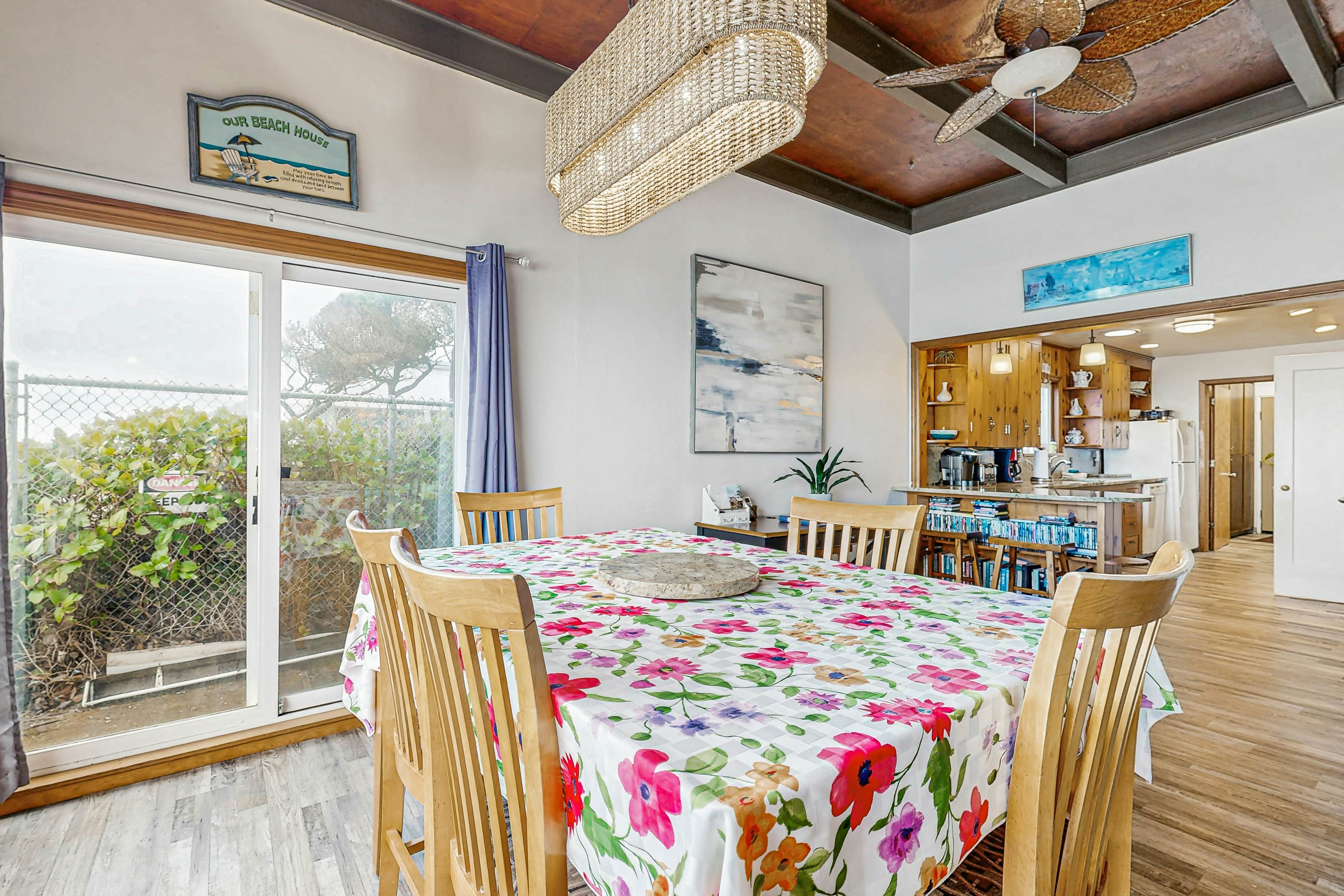 Charming Oceanfront Two-Story Home - Private Hot Tub Deck, Gas Grill, & Views